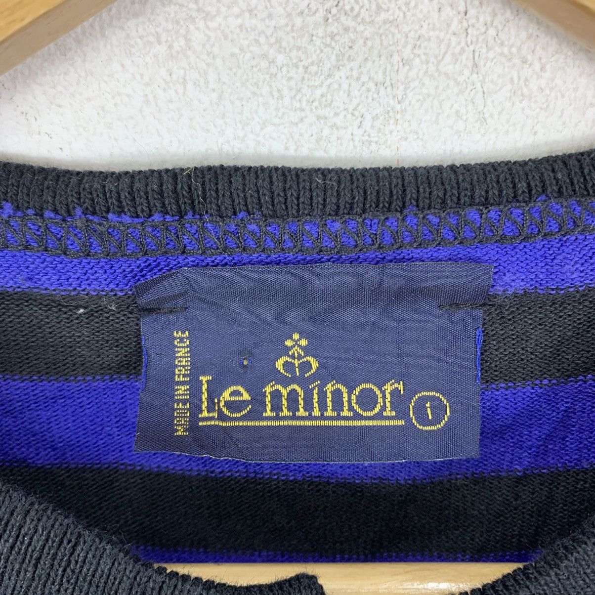 Vintage Vintage LE MINOR PARIS Made in France Stripes Tshirt Size S / US 4 / IT 40 - 6 Thumbnail