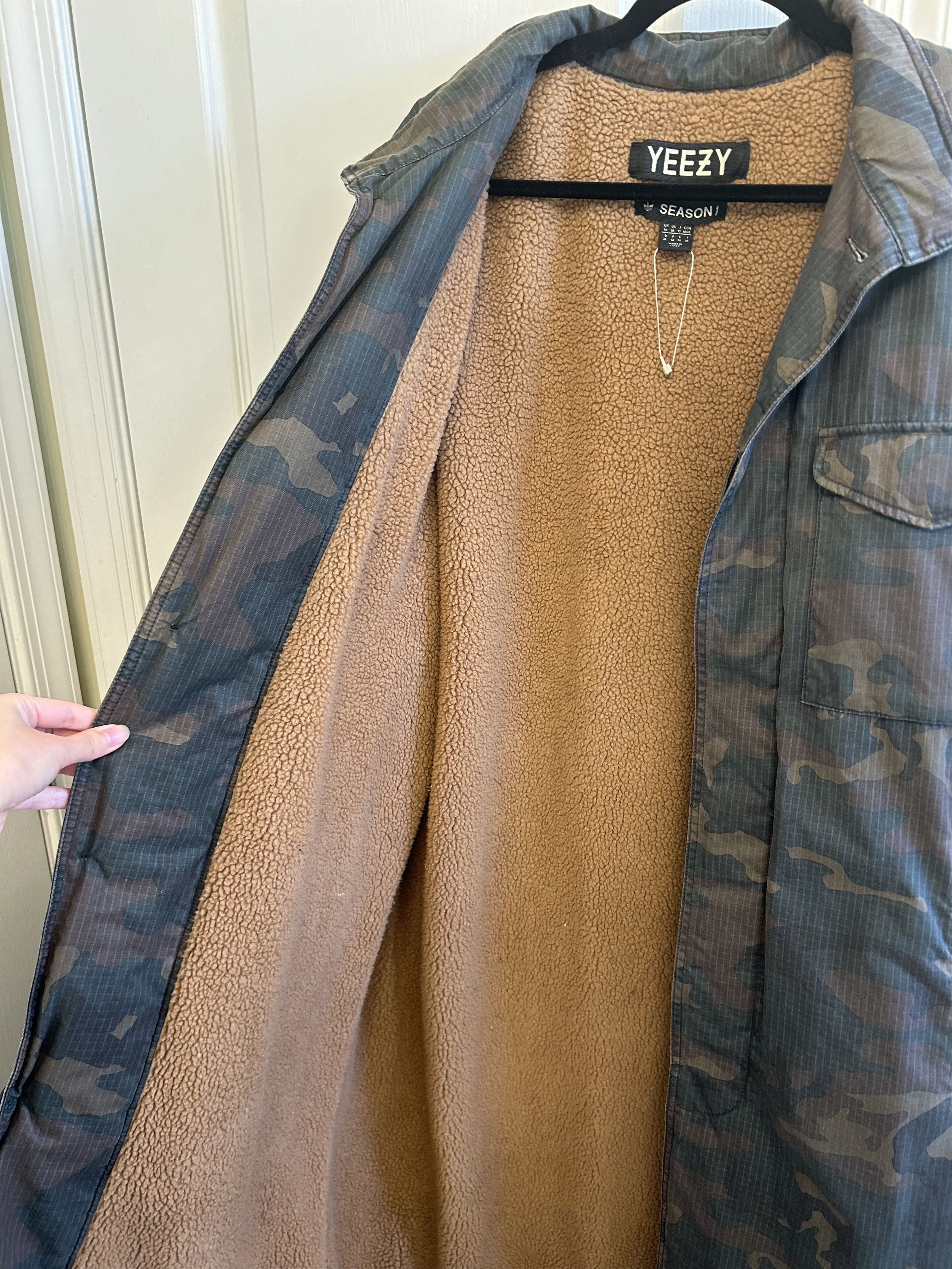 yeezy season 1 coat