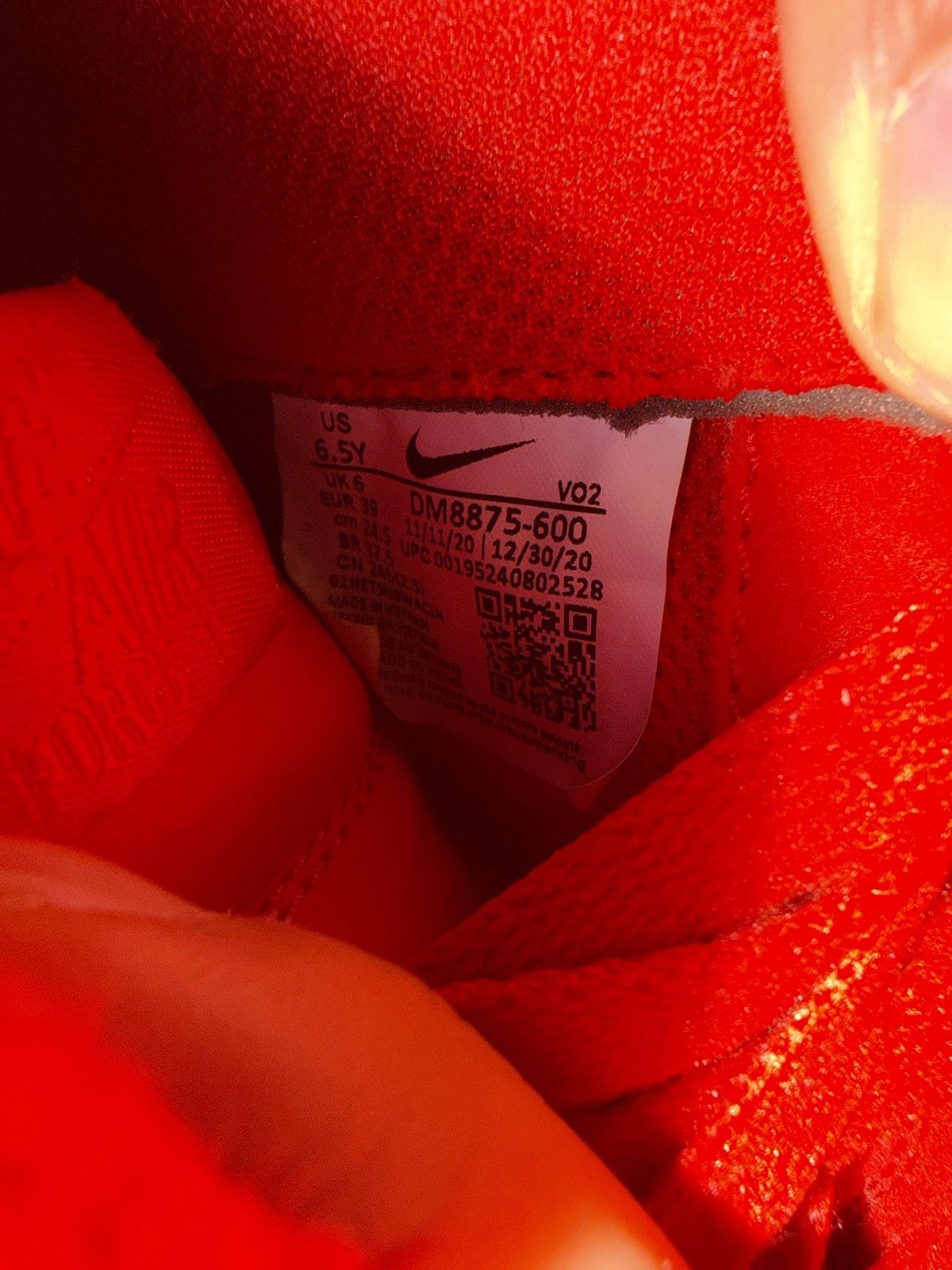 Nike “University Red” Nike Air Force 1 Size US 6.5 / EU 39-40 - 8 Thumbnail