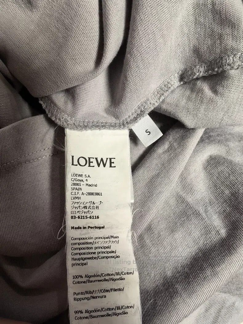 Loewe Loewe Short sleeve with a pocket logo on the front Size US S / EU 44-46 / 1 - 4 Thumbnail