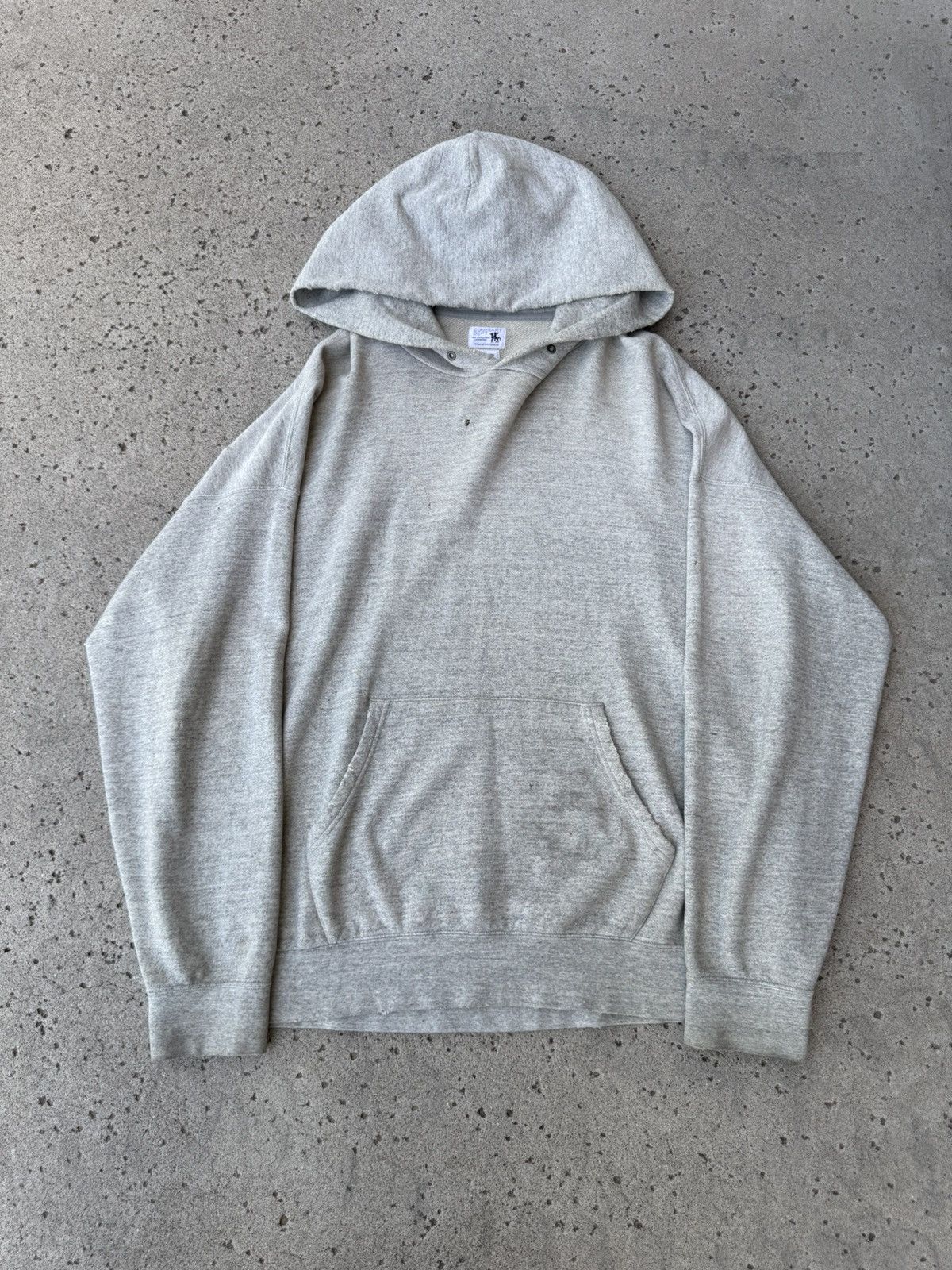 Visvim Visvim Contrary Dept Distressed Hoodie Size US XXL / EU 58 / 5 - 1 Thumbnail
