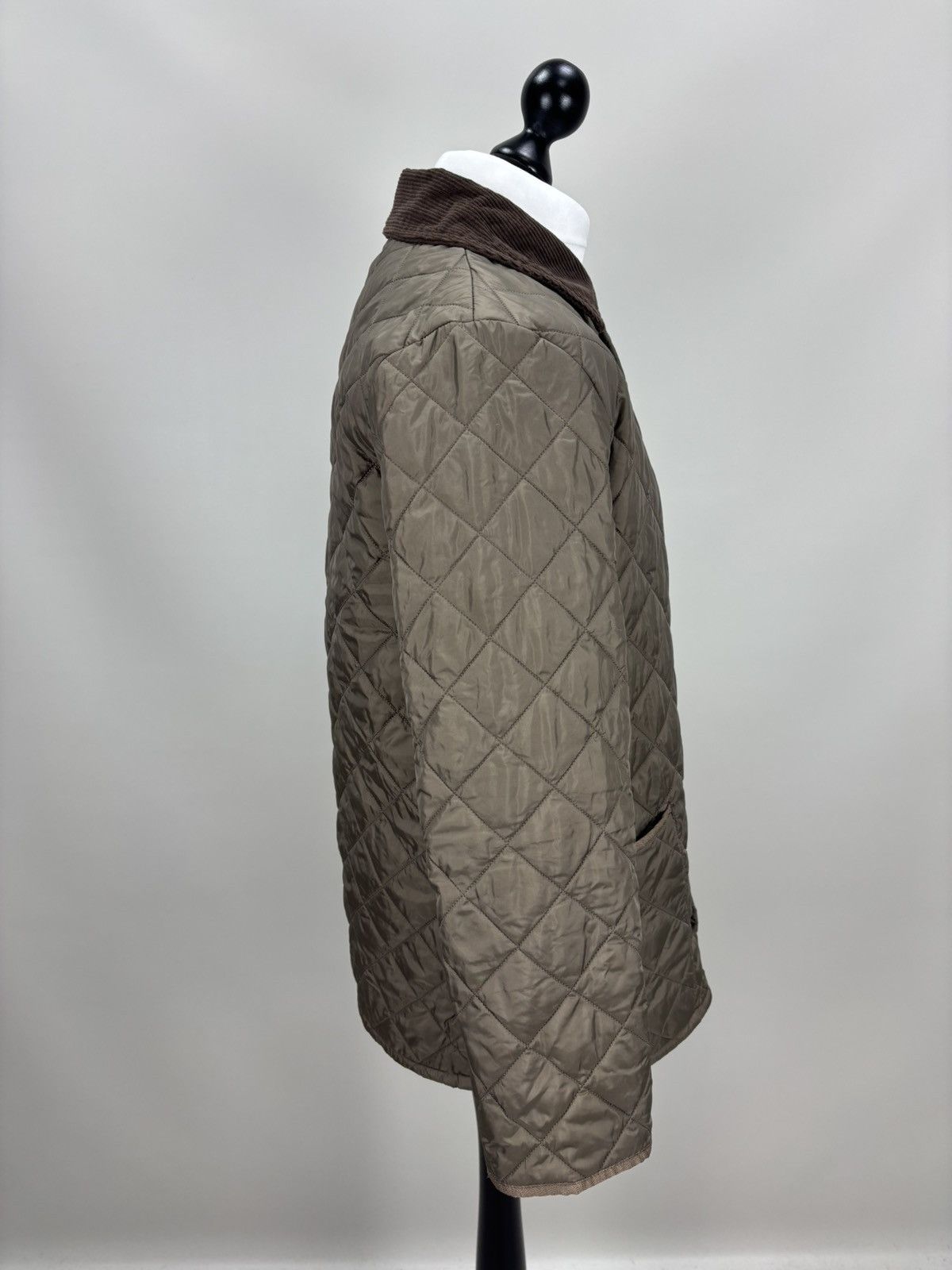 Barbour Mens quilted jacket Barbour Liddesdale Size S Color Brown Size US S / EU 44-46 / 1 - 5 Thumbnail