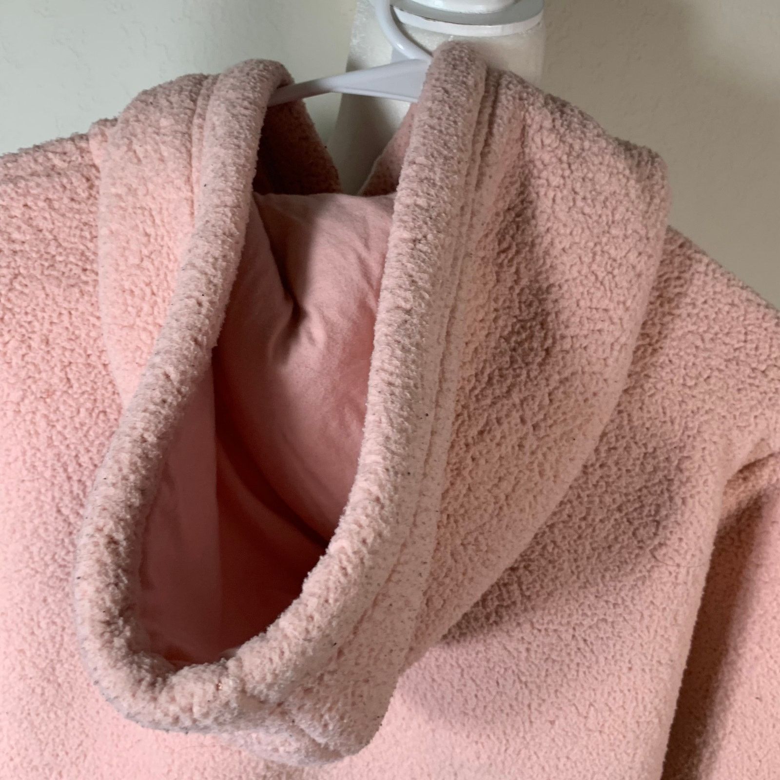 Fila FILA Pink Sherpa Pullover Women’s Hoodie Size L Size L / US 10 / IT 46 - 7 Thumbnail