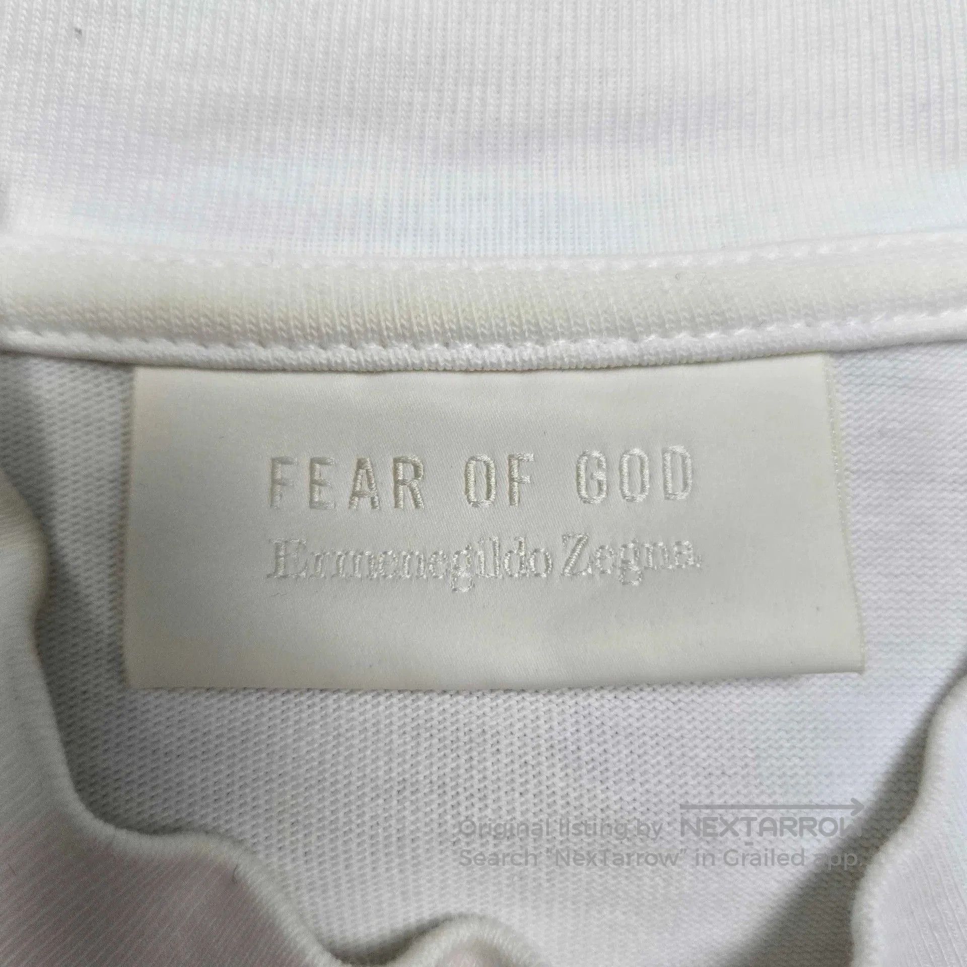 Ermenegildo Zegna fear of god zenga short sleeve t. Size US M / EU 48-50 / 2 - 4 Thumbnail