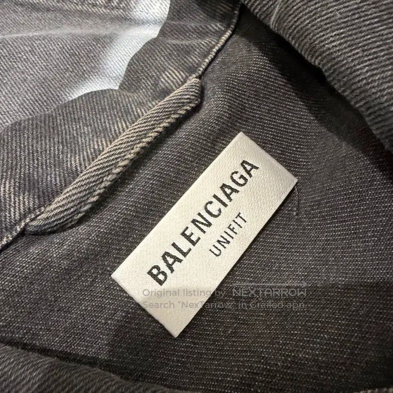 Balenciaga Balenciaga denim jacket Size US M / EU 48-50 / 2 - 5 Thumbnail