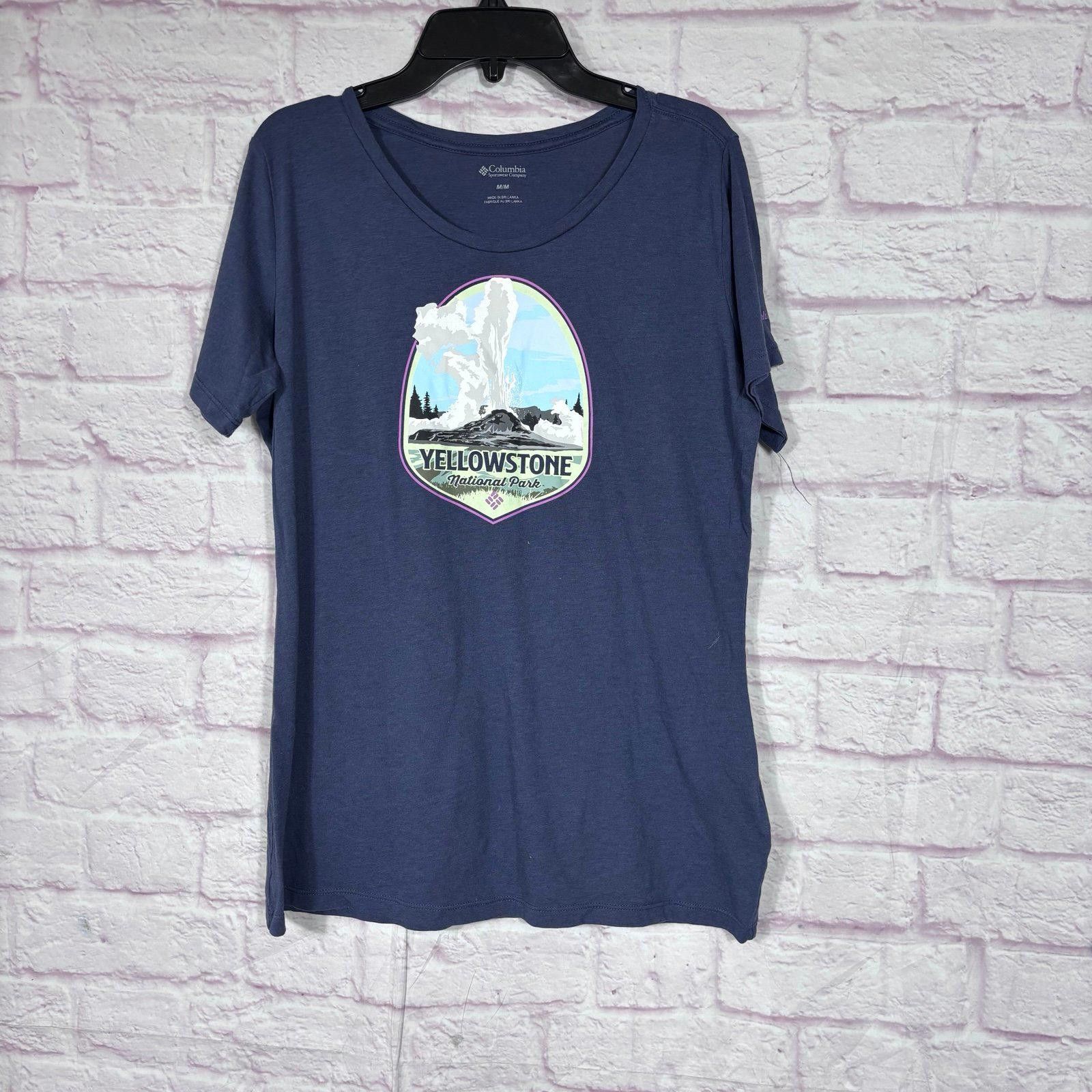 Columbia Columbia Yellowstone National Park Graphic T-Shirt Medium Size M / US 6-8 / IT 42-44 - 1 Thumbnail