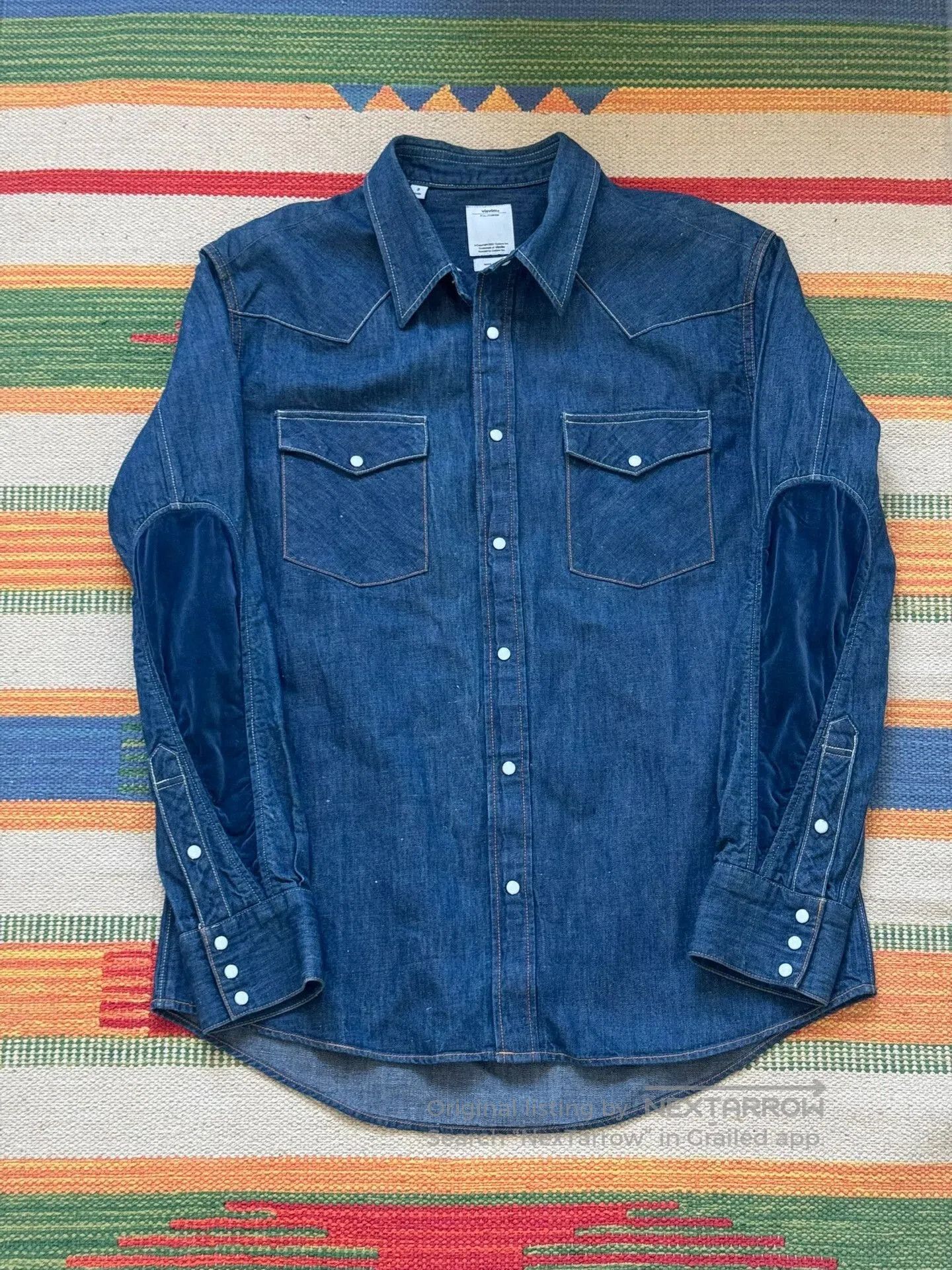 Visvim visvim albacore one wash denim shirt. Size US M / EU 48-50 / 2 - 1 Thumbnail