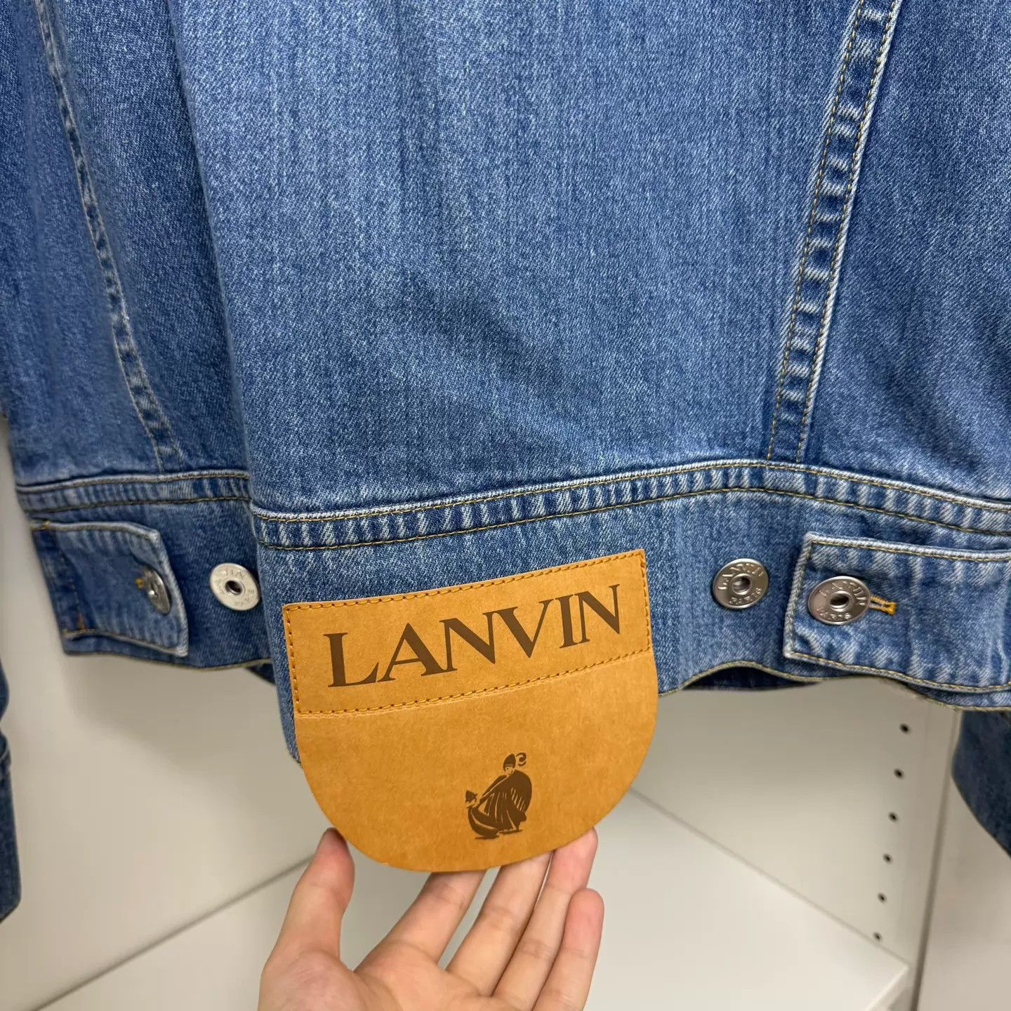 Lanvin Lanvin x Batman Batmobile Denim Jacket Men's Blue 46 99 New Size US S / EU 44-46 / 1 - 5 Thumbnail