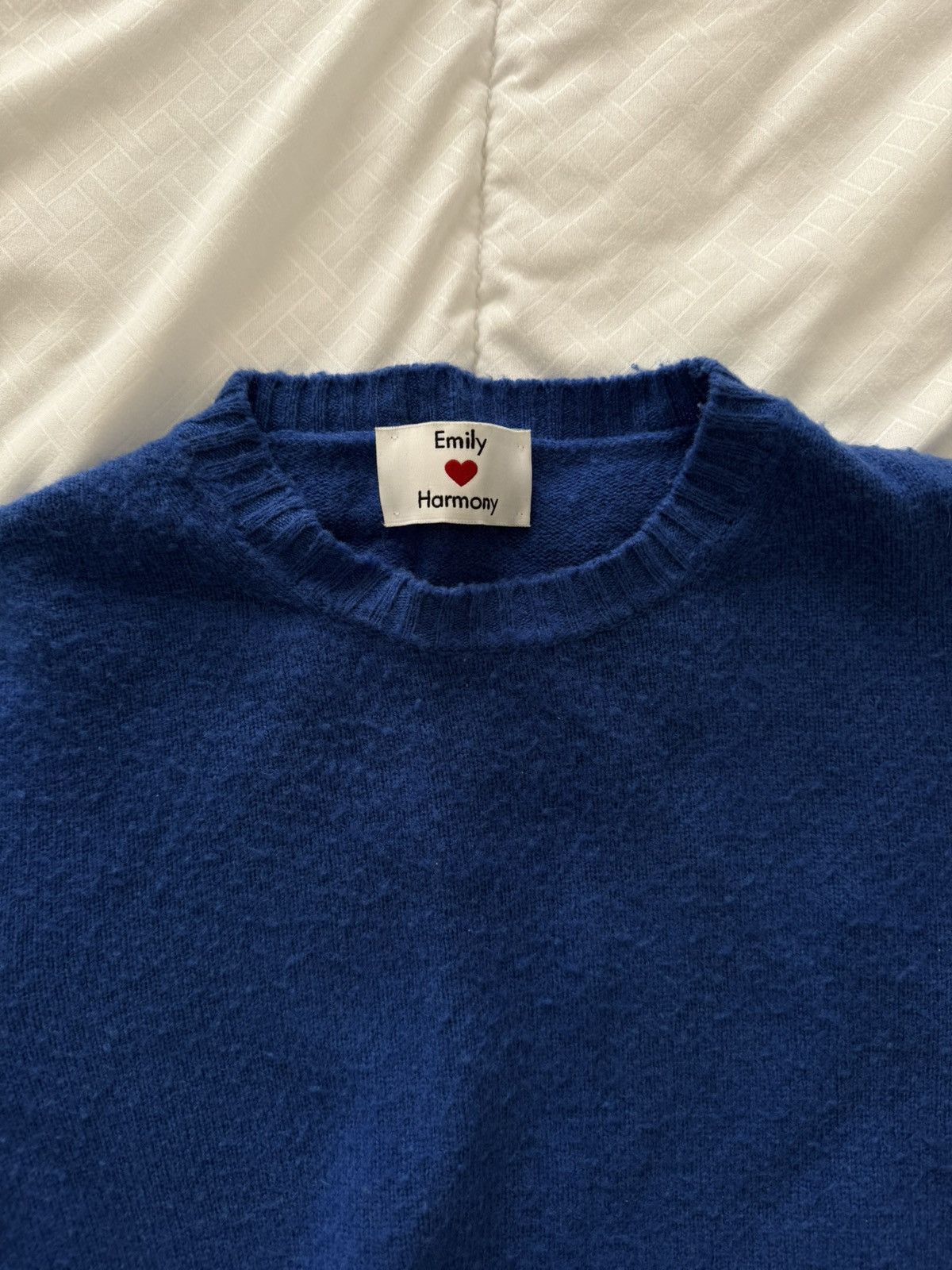 Harmony Paris Harmony Paris Emily Oberg Blue Sweater Size US L / EU 52-54 / 3 - 2 Thumbnail