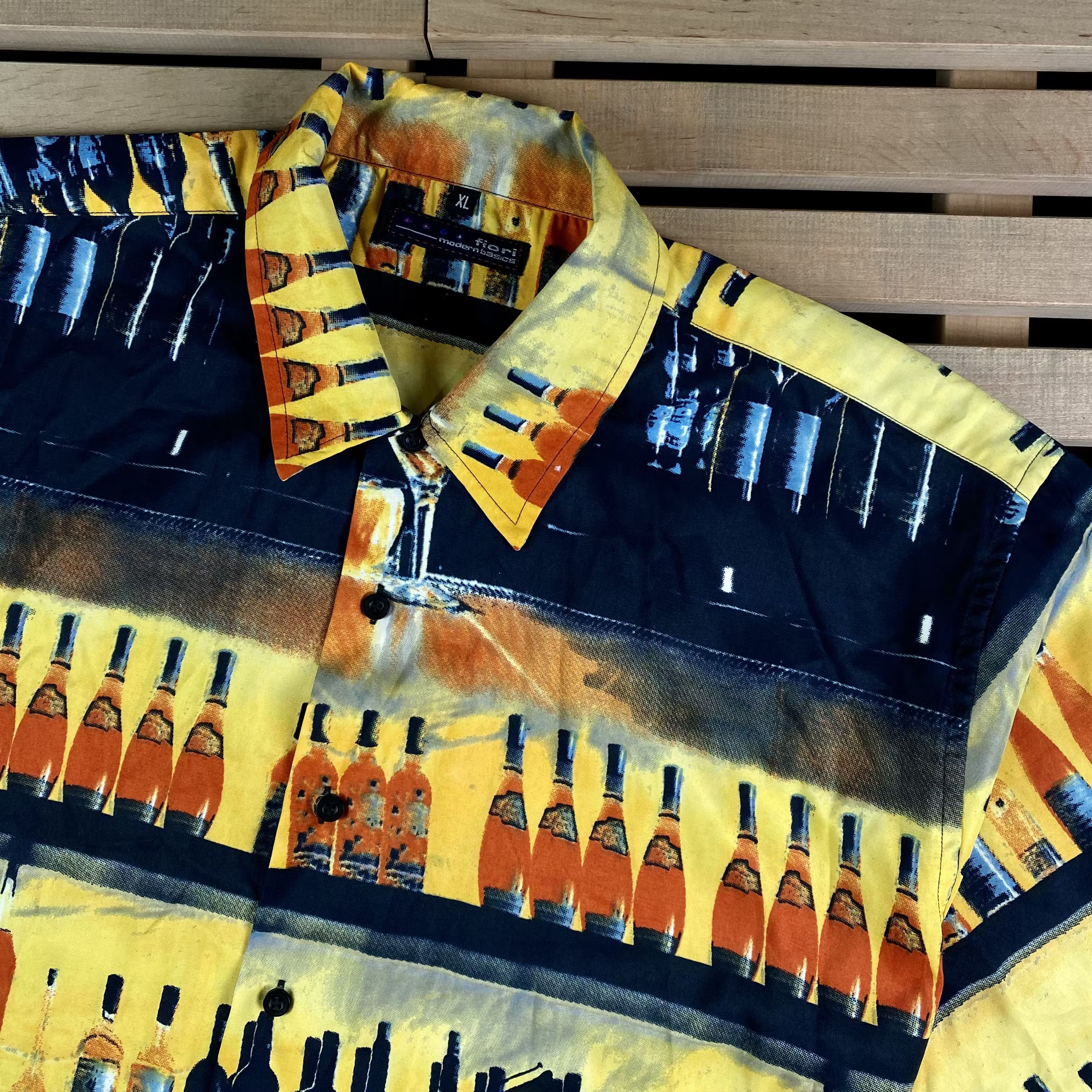 Vintage Mens Hawaiian Shirt Vintage Beer Size XL Size US XL / EU 56 / 4 - 2 Thumbnail