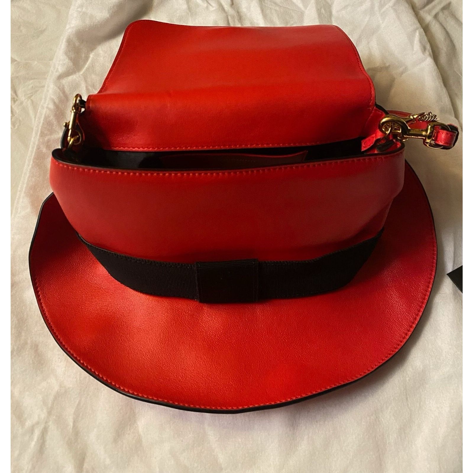 Moschino SS22 MOSCHINO Couture Jeremy Scott Hat Shaped Wristlet Bag Size ONE SIZE - 8 Thumbnail