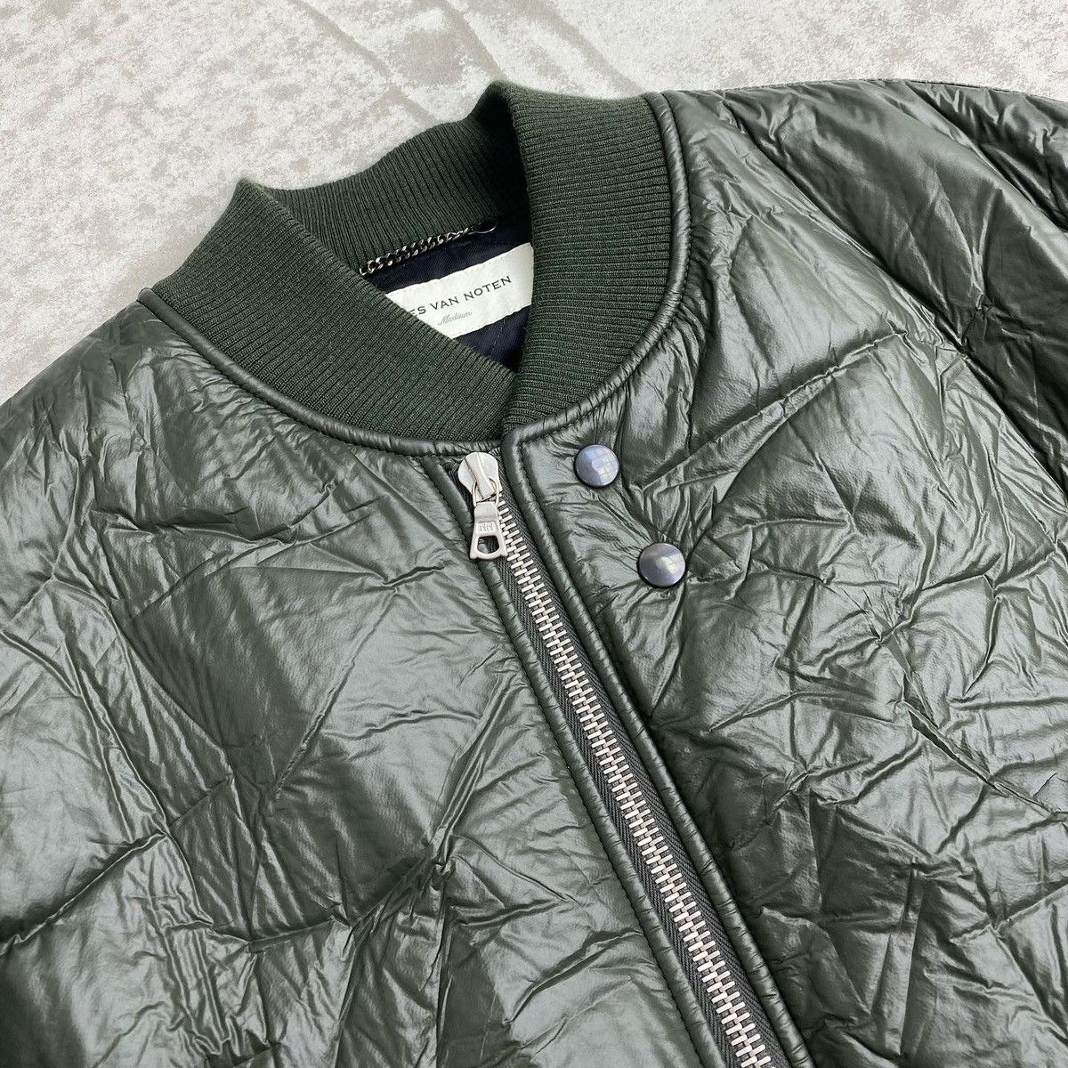 Dries Van Noten Dries Van Noten Textured Bomber Jacket Size US M / EU 48-50 / 2 - 3 Thumbnail