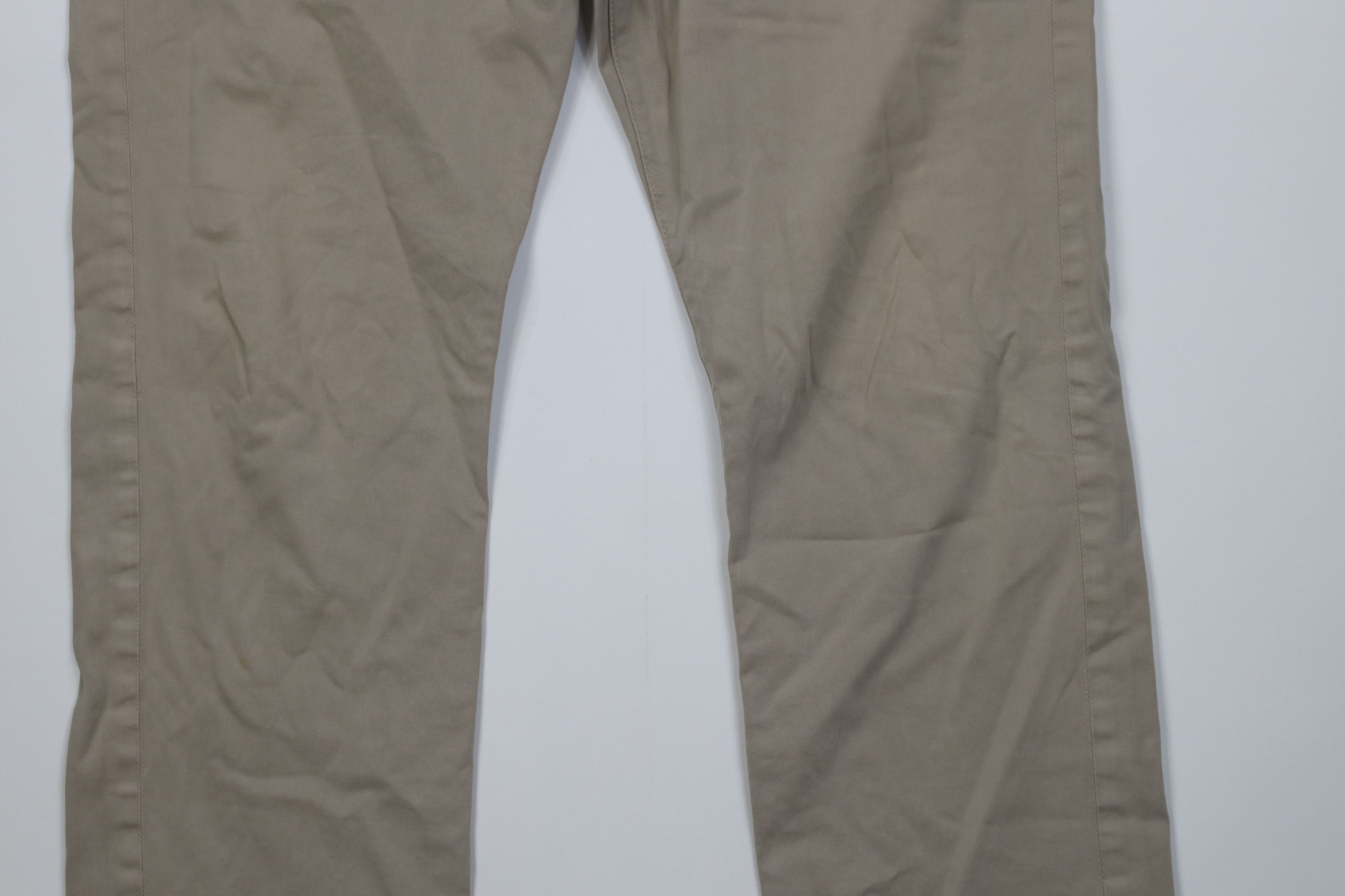 Vintage Adriano Goldschmied The Graduate Tapered Leg Pants Beige Size US 36 / EU 52 - 3 Thumbnail