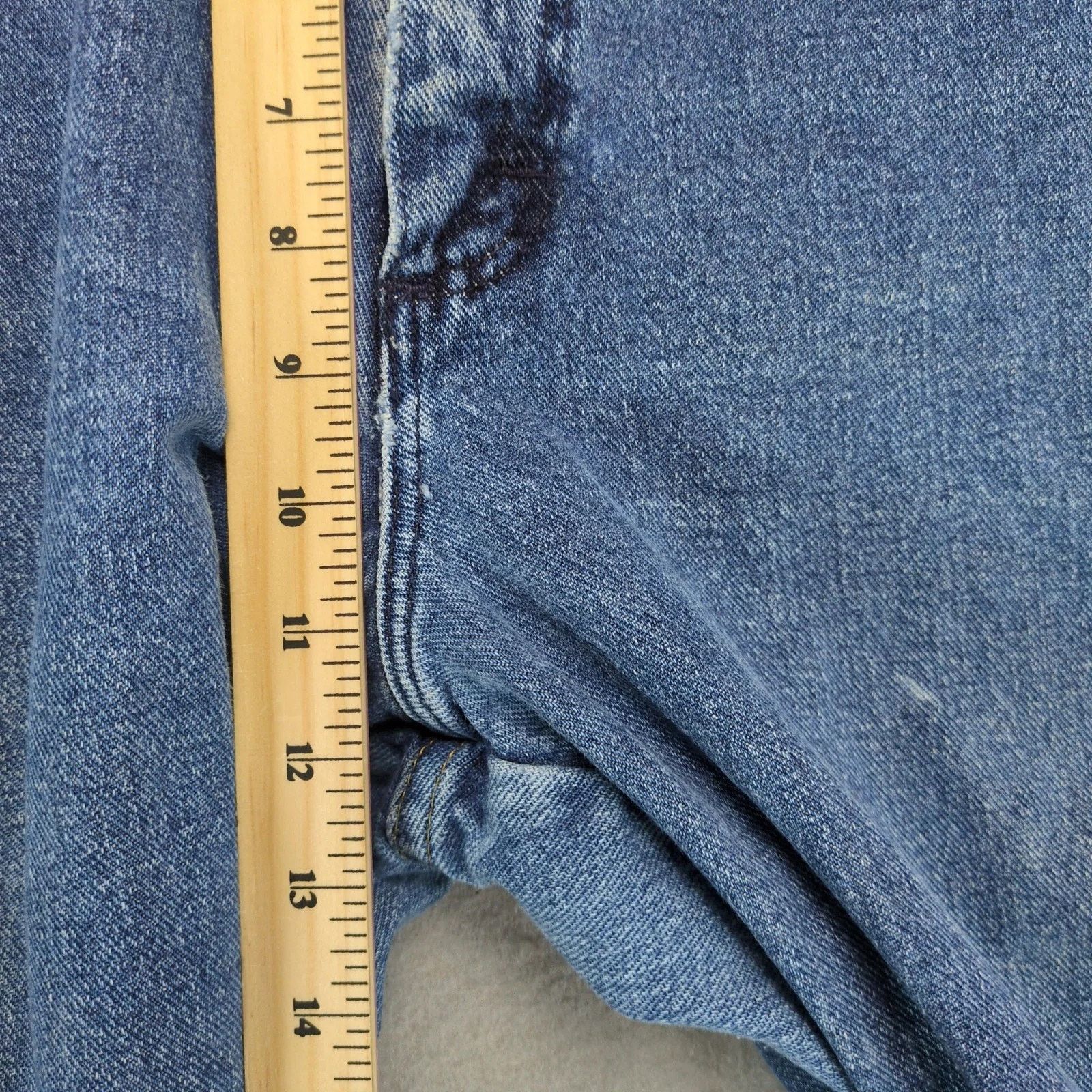 Wrangler Vtg 80s-90s Wrangler Blues Jeans Men's 32x31 100% Cotton Size US 32 / EU 48 - 6 Thumbnail