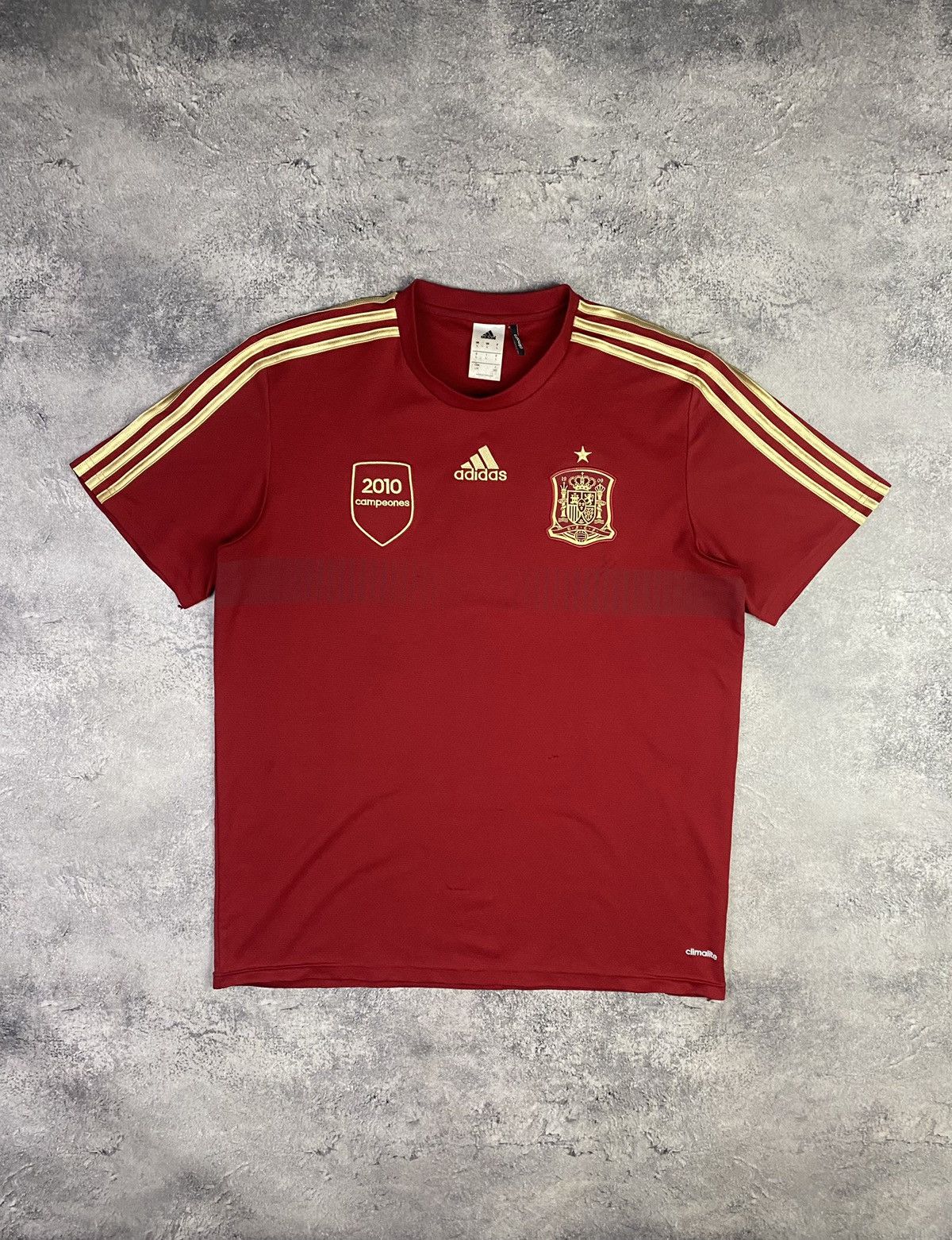 Adidas Adidas Spain Home Training Football Soccer Jersey Size US L / EU 52-54 / 3 - 2 Thumbnail