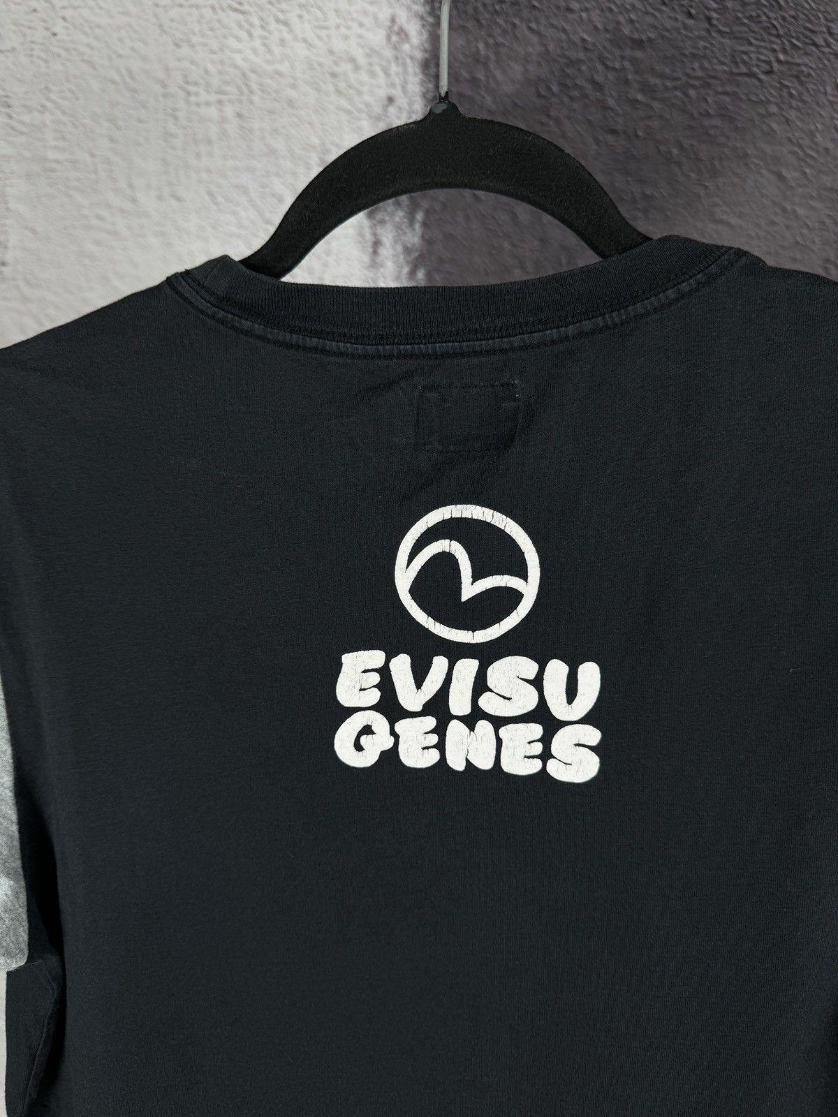Evisu Evisu Genes Buddha Tshirt Mens Size Medium Black Red Japan Size US M / EU 48-50 / 2 - 8 Thumbnail