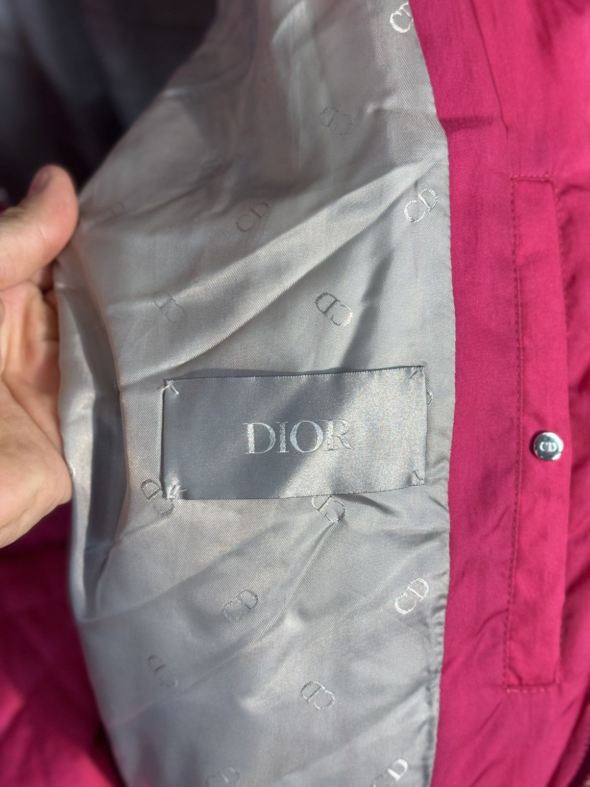 Dior DIOR X ERL PINK PUFFER JACKET Size US L / EU 52-54 / 3 - 5 Thumbnail