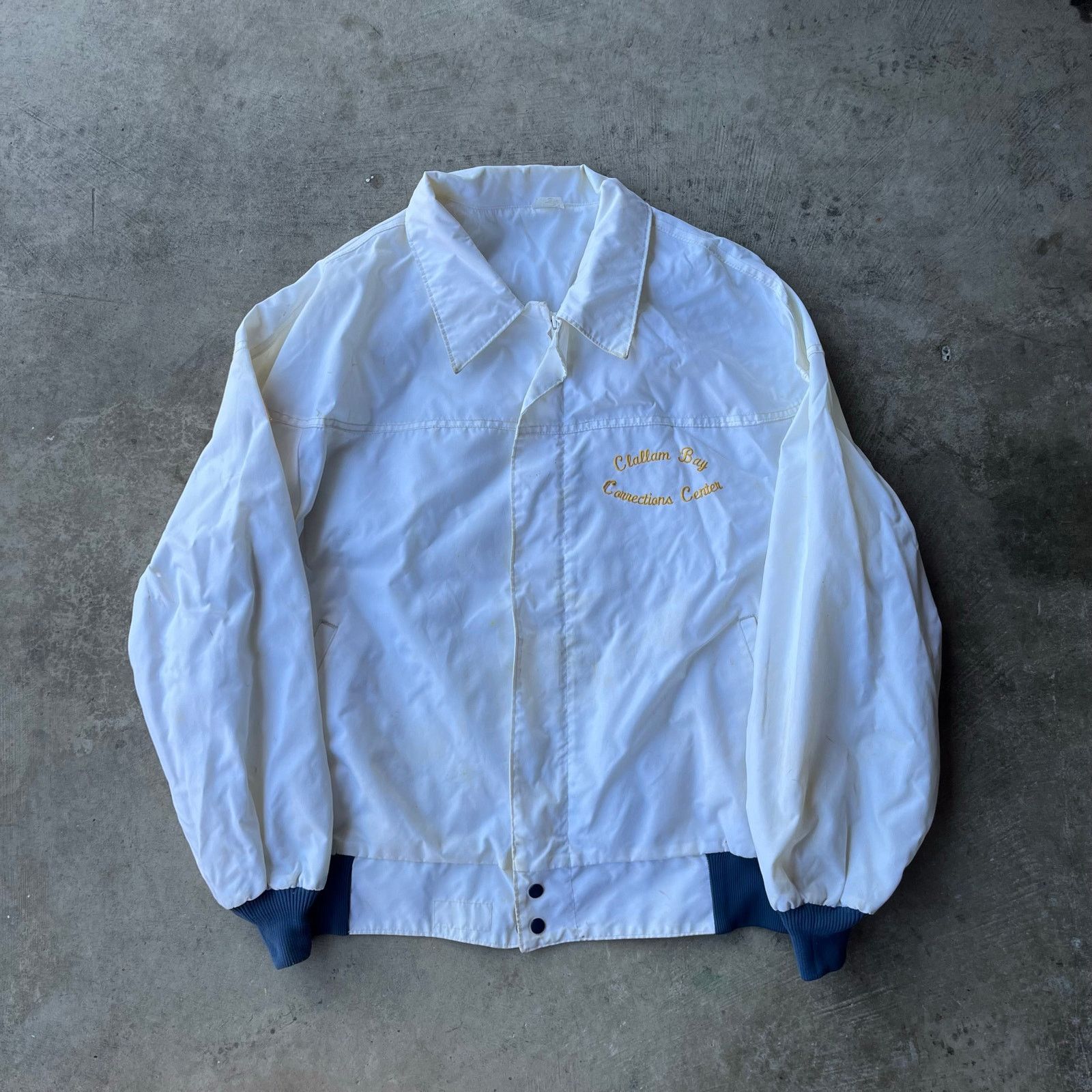 Vintage VTG CLALLAM BAY CORRECTIONS CENTER CHAINSTITCHED JACKET XL Size US XL / EU 56 / 4 - 1 Thumbnail