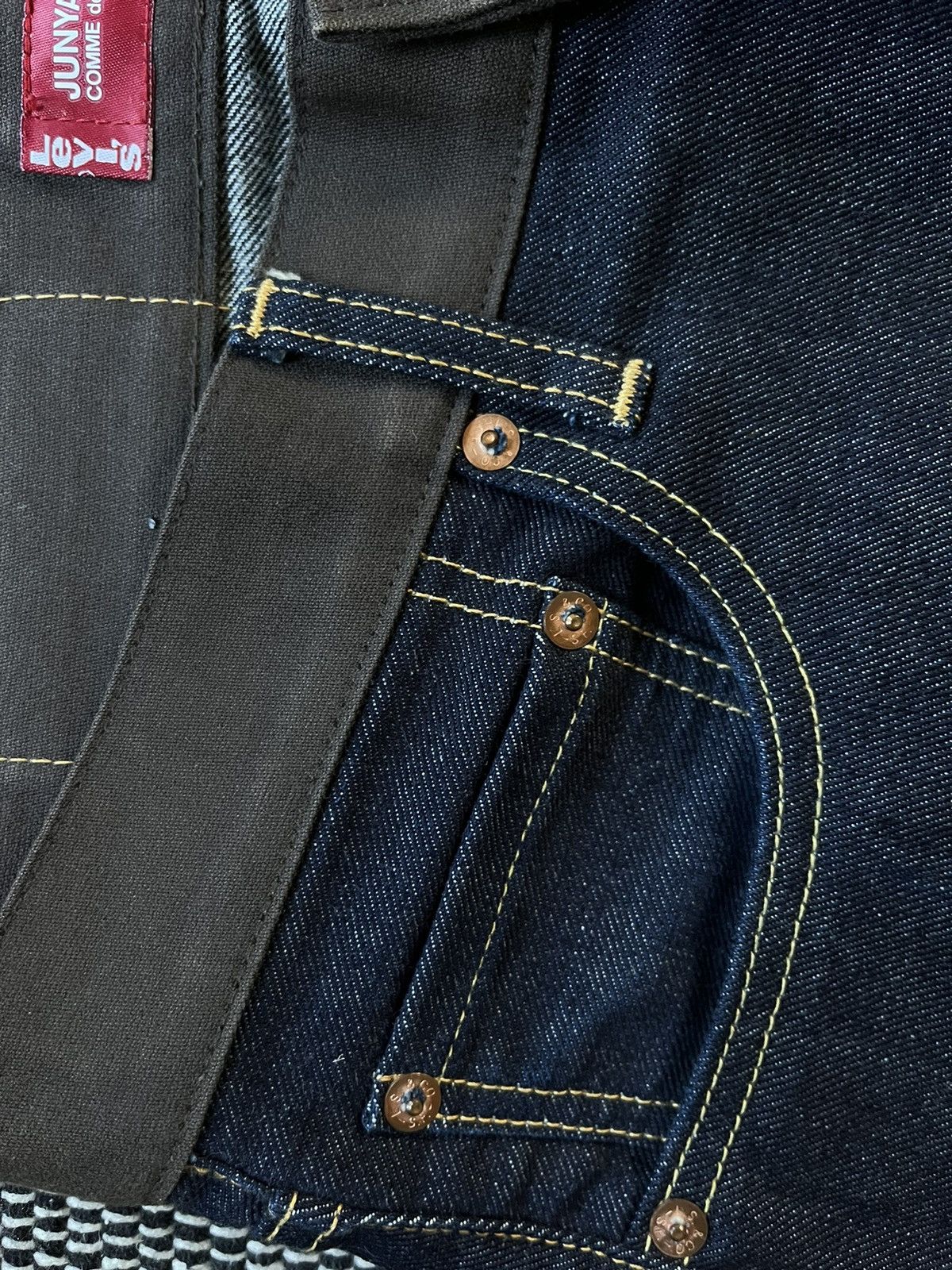 Junya Watanabe × Levi's AW19 Junya Watanabe MAN patchwork Levi’s Size US 30 / EU 46 - 11 Thumbnail