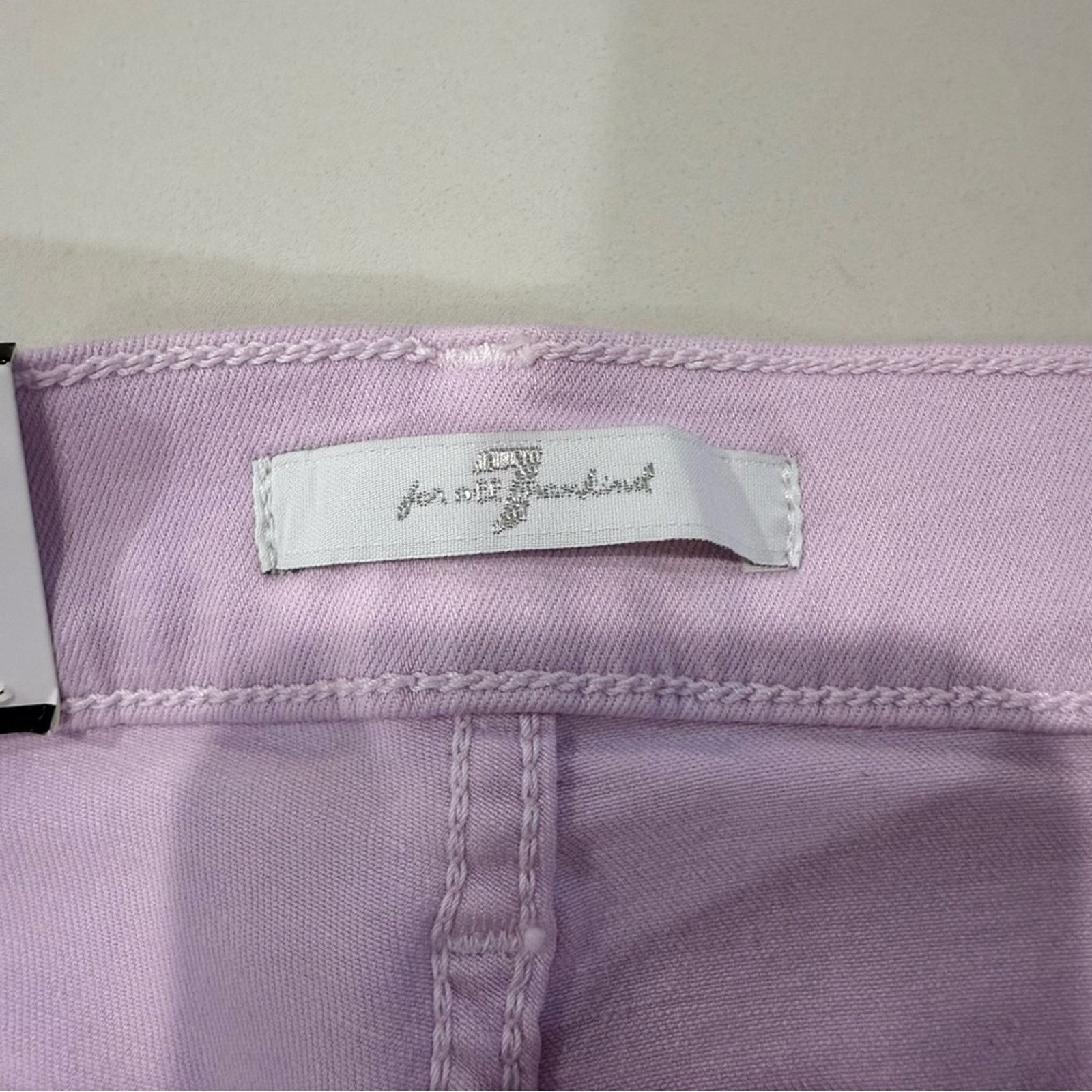 7 For All Mankind 7 For All Mankind NWT The Ankle Skinny Raw Hem Womens 28 Size 28" / US 6 / IT 42 - 8 Thumbnail