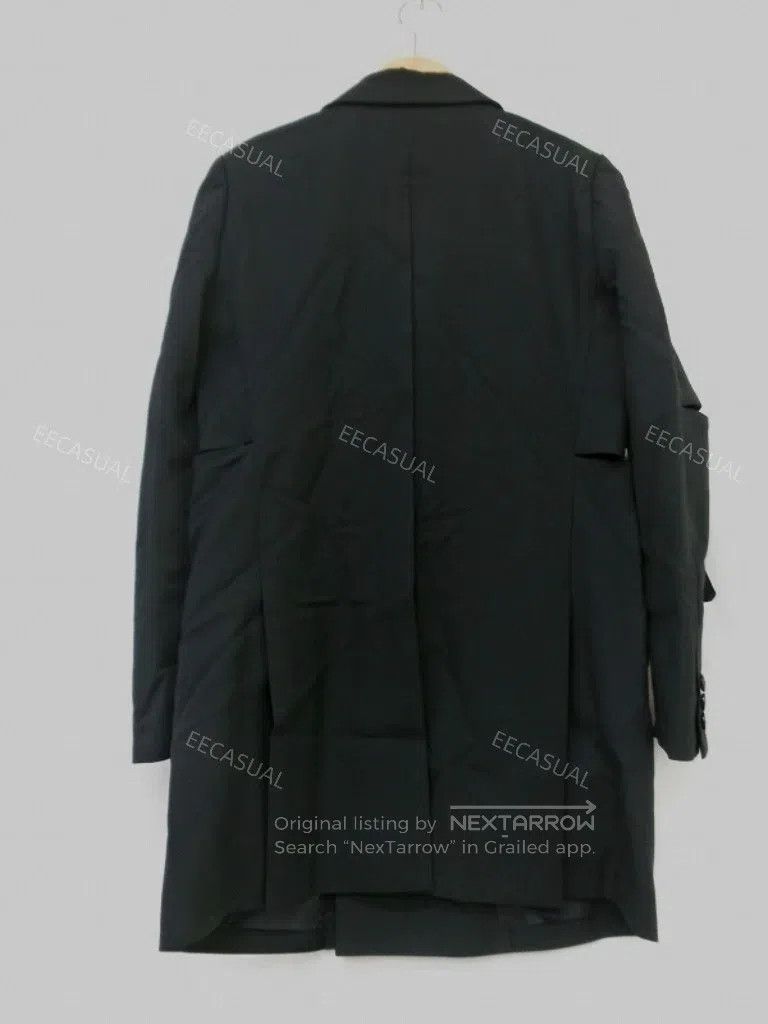 Comme des Garcons Comme Des Garcons Black 100% wool mid-length coat, Decorat Size M / US 6-8 / IT 42-44 - 5 Thumbnail