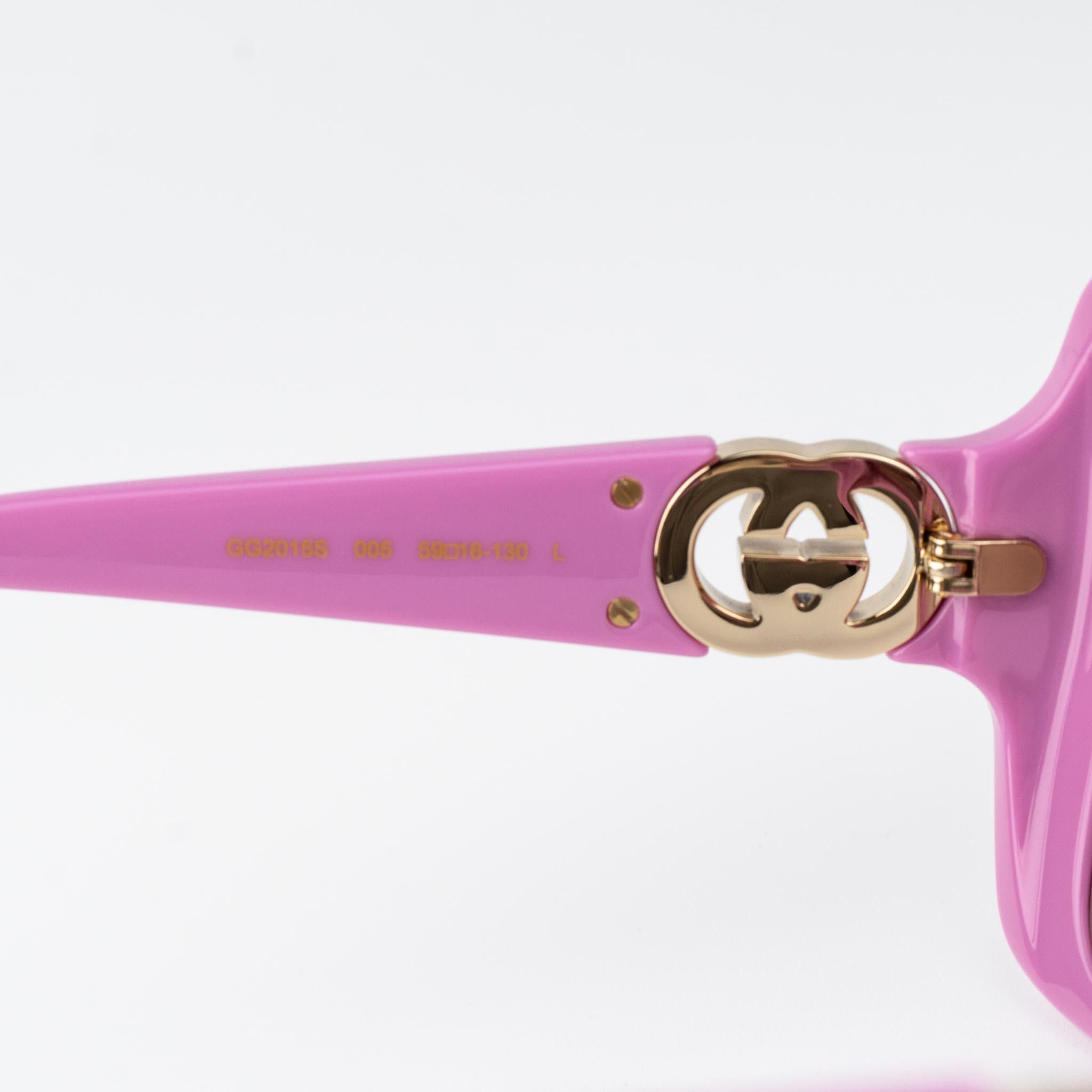 Gucci Gucci Women Sunglasses Square GG2015S 005 NEW AUTHENTIC Size ONE SIZE - 8 Thumbnail