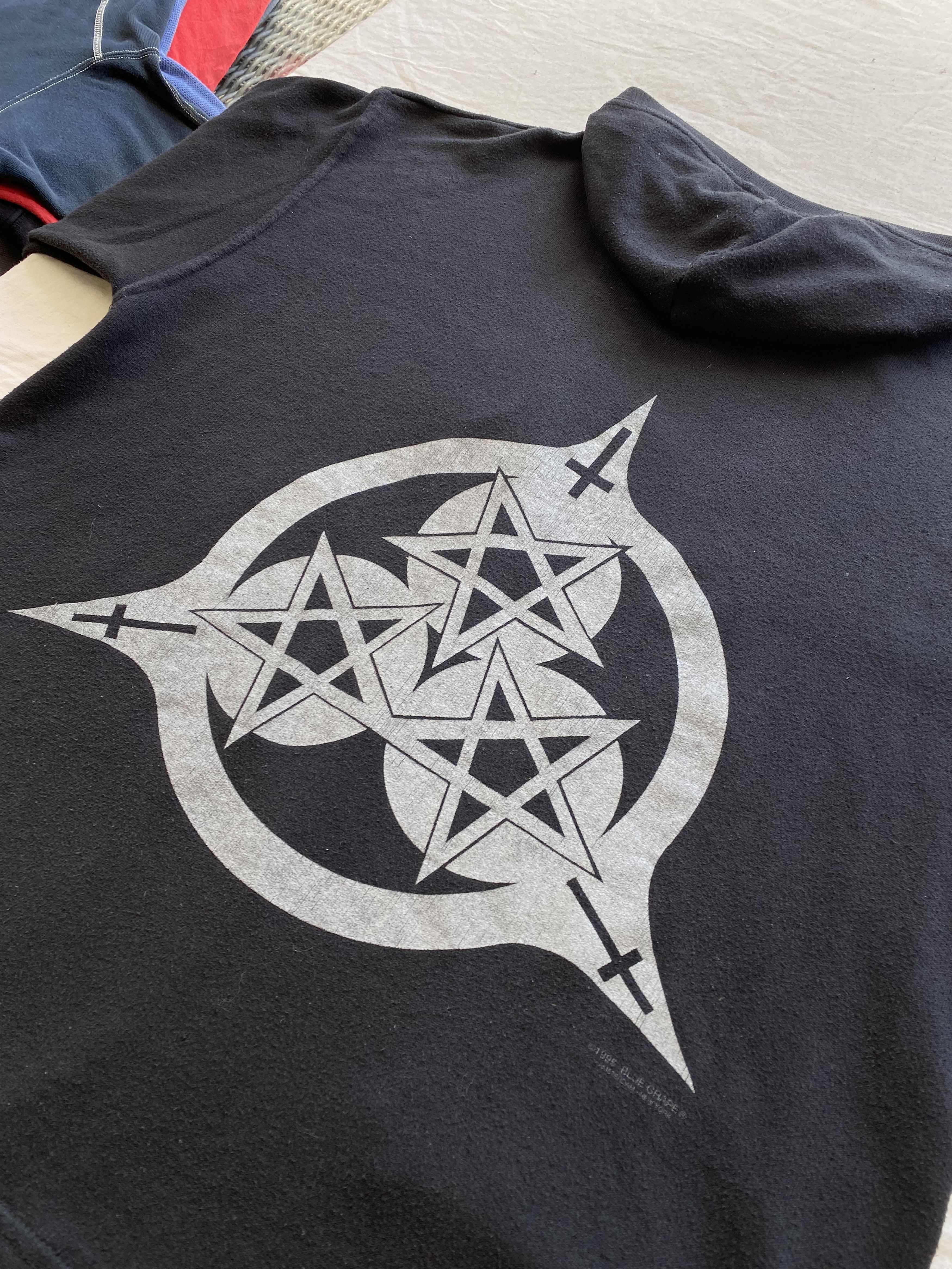 Band Tees × Vintage Deicide Vintage 1995 Behind The Light Zip Up Hoodie Size US XL / EU 56 / 4 - 19 Thumbnail