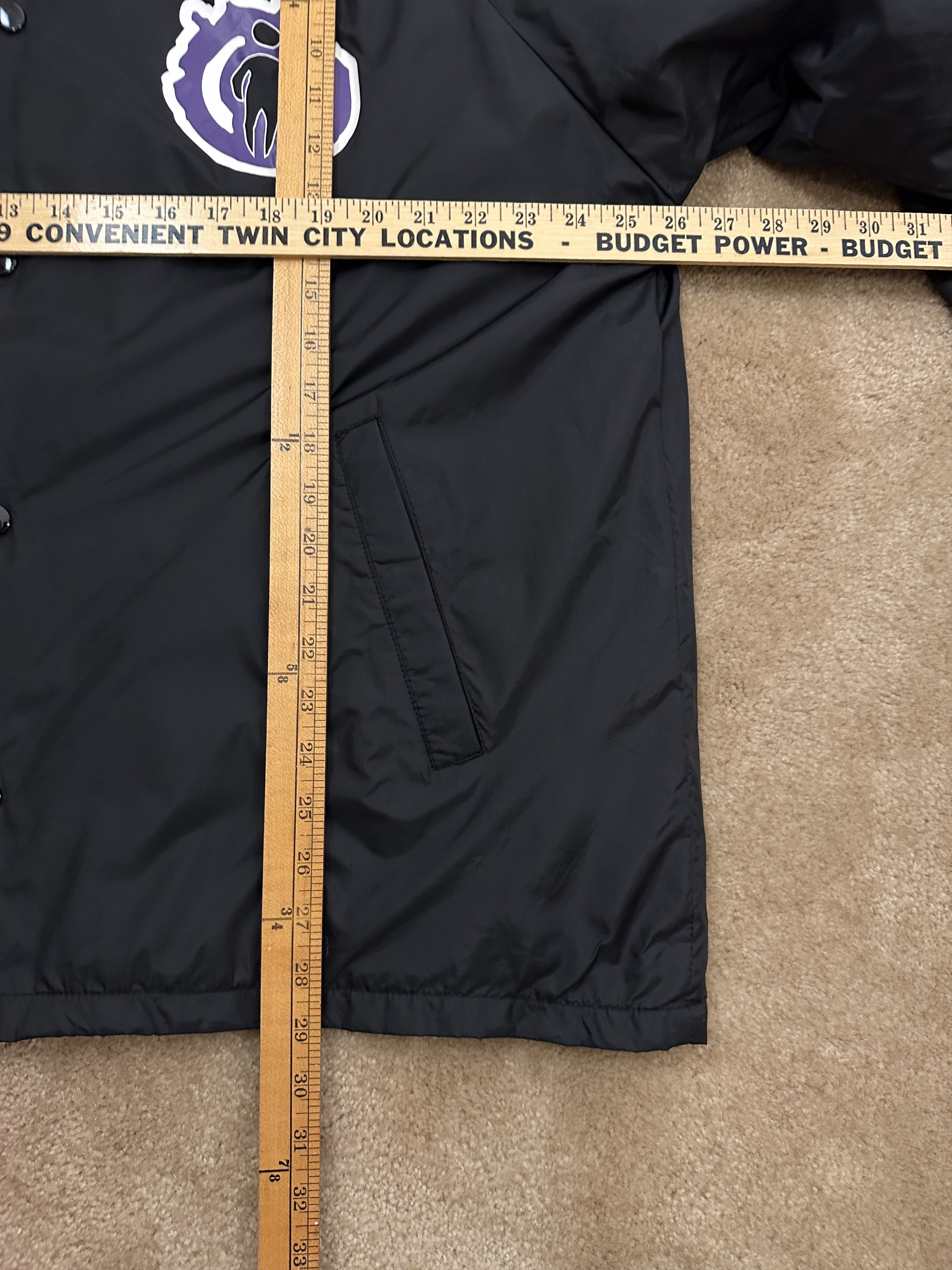 Auburn Sportswear × Vintage Vintage Coal Chamber Snap Button Windbreaker Rare XL Size US XL / EU 56 / 4 - 7 Thumbnail