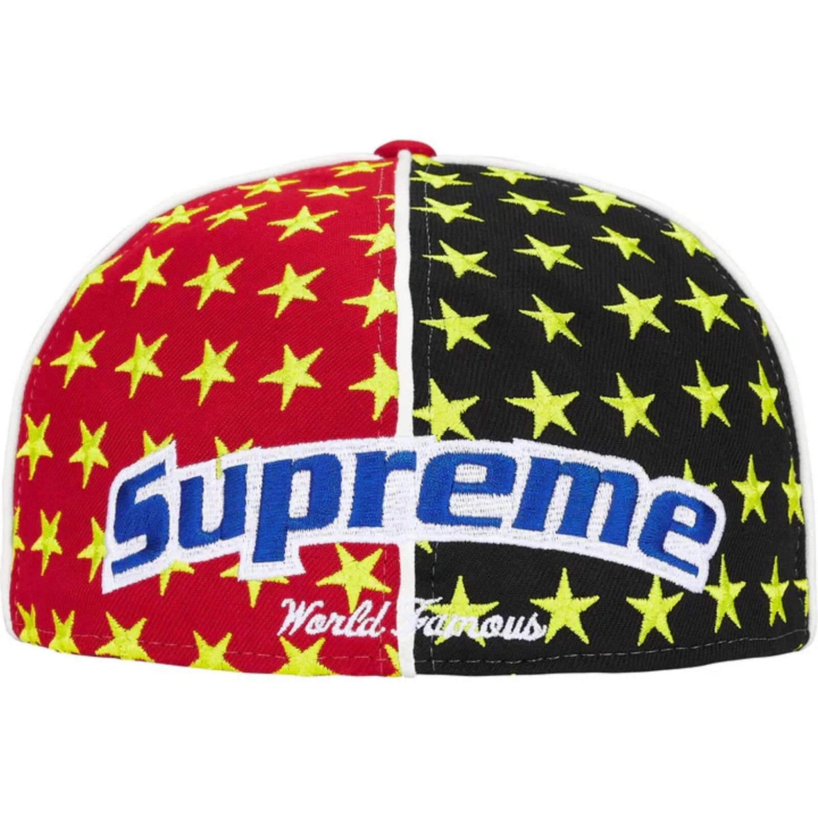 New Era Supreme Mitchell & Ness Teams New Era 59Fifty Fitted Hat Size ONE SIZE - 5 Thumbnail