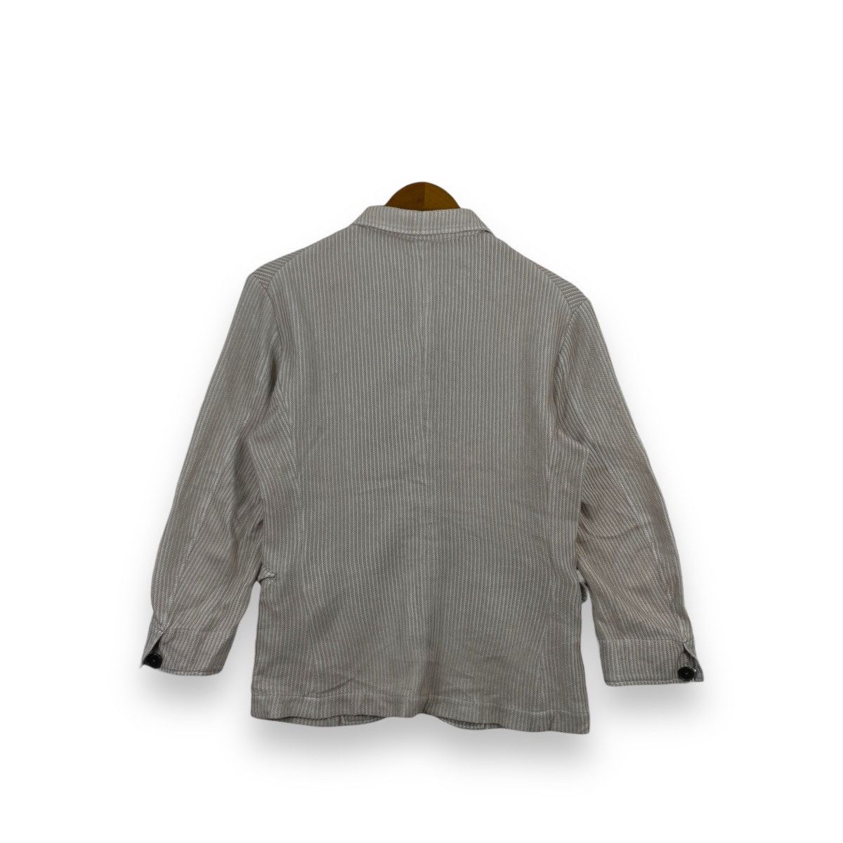 Ships Jet Blue SHIPS JET BLUE Collection Striped Cardigan Jacket Button Size US S / EU 44-46 / 1 - 3 Thumbnail