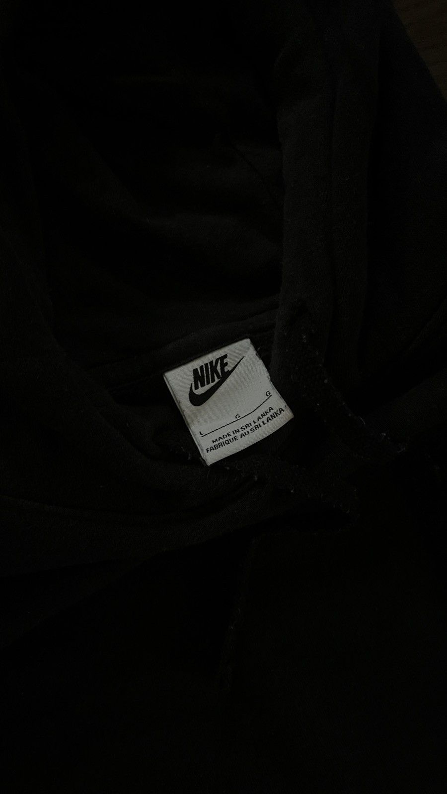 Nike Black Nike Hoodie Size US L / EU 52-54 / 3 - 2 Thumbnail