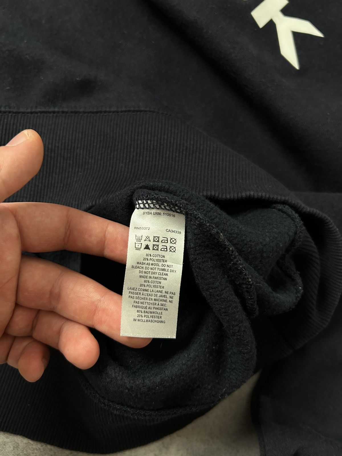 FCUK Vintage Fuck big logo sweatshirt mens blue y2k Size US L / EU 52-54 / 3 - 5 Thumbnail