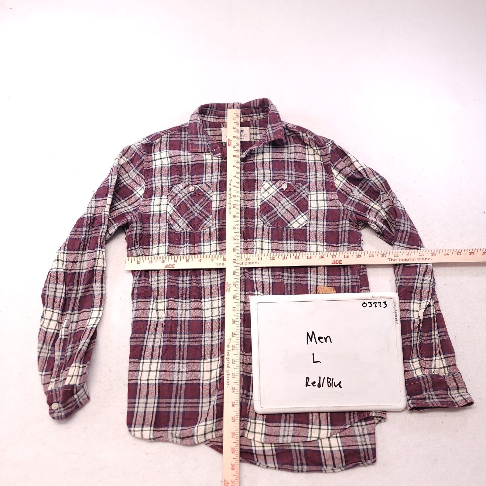 Urban Pipeline Urban Pipeline Tartan Flannel Shirt Mens Size Large L Red Size US L / EU 52-54 / 3 - 6 Thumbnail