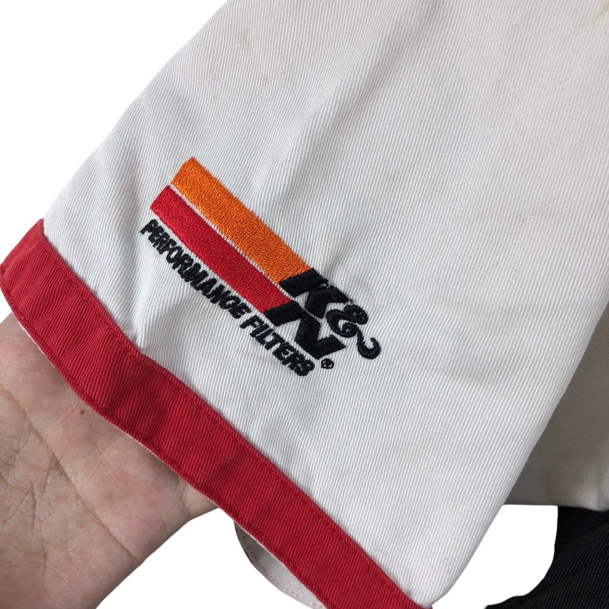 Vintage Vintage K&N Performance Work Shirt Racing Team Motosports Size US L / EU 52-54 / 3 - 3 Thumbnail