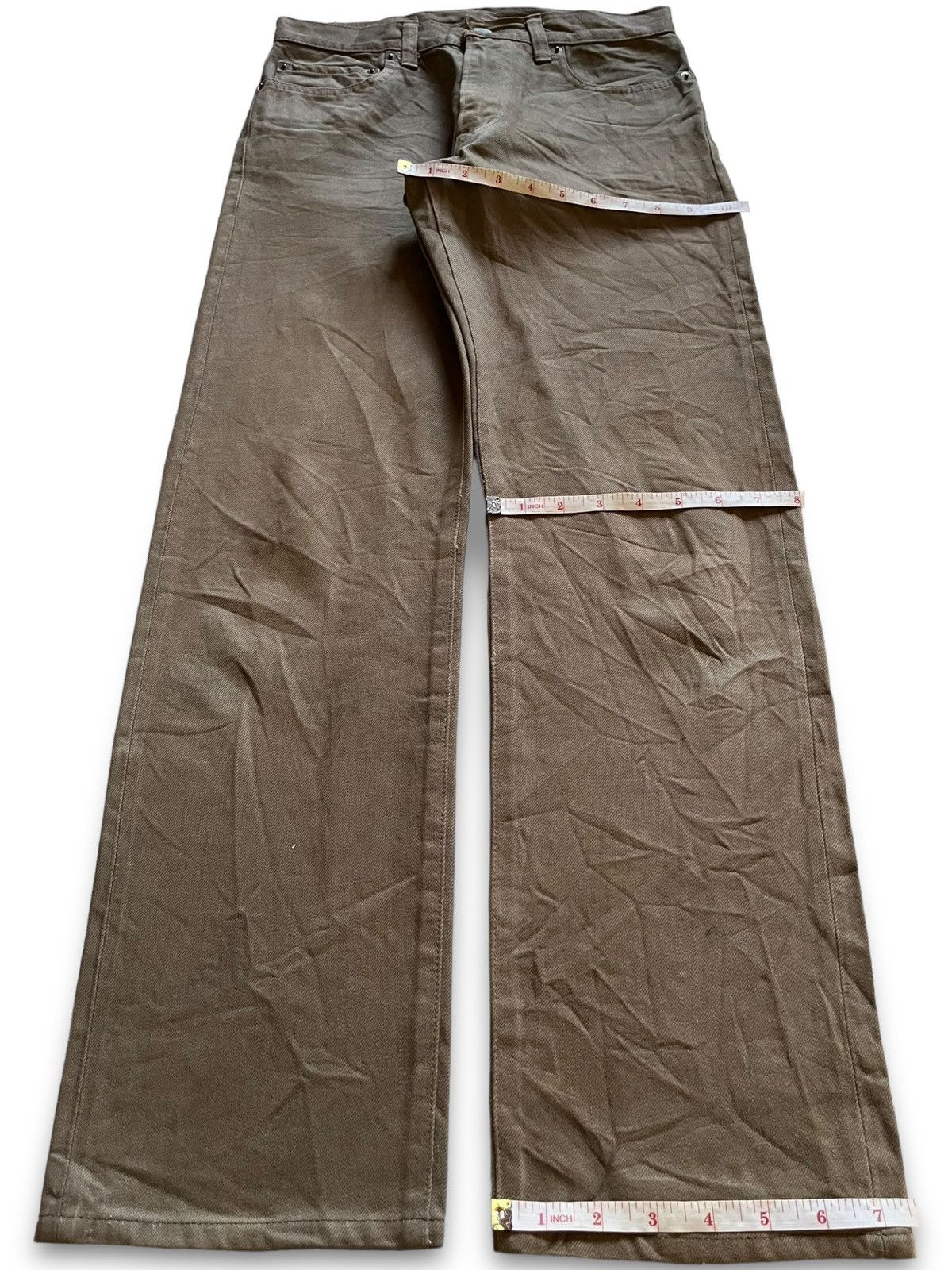 HOLLYWOOD RANCH MARKET SALES🔥Vintage Hollywood Ranch Market Selvedge Jeans Size US 27 - 14 Thumbnail
