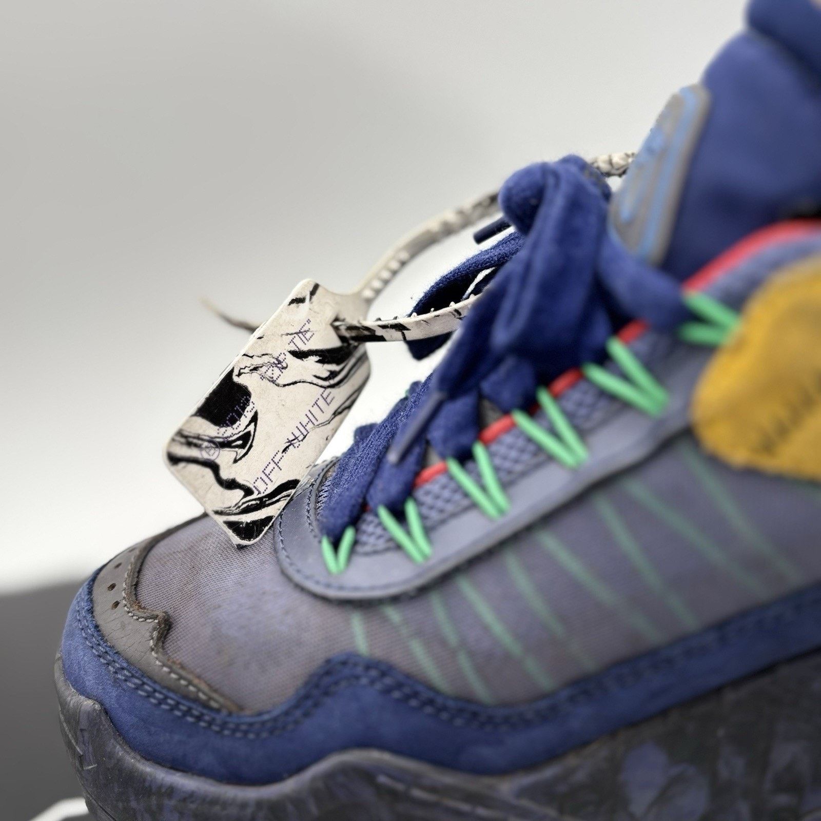 Off-White Size 41 (8 US) Off-White ODSY-1000 ' Blue' | GOOD CONDITION! Size US 8 / EU 41 - 5 Thumbnail