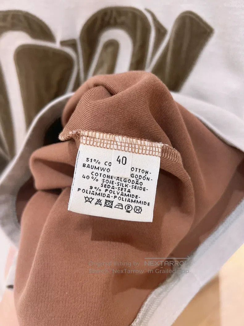 Hermes Hermes Velvet two-tone short sleeve T-shirt Size S / US 4 / IT 40 - 9 Thumbnail