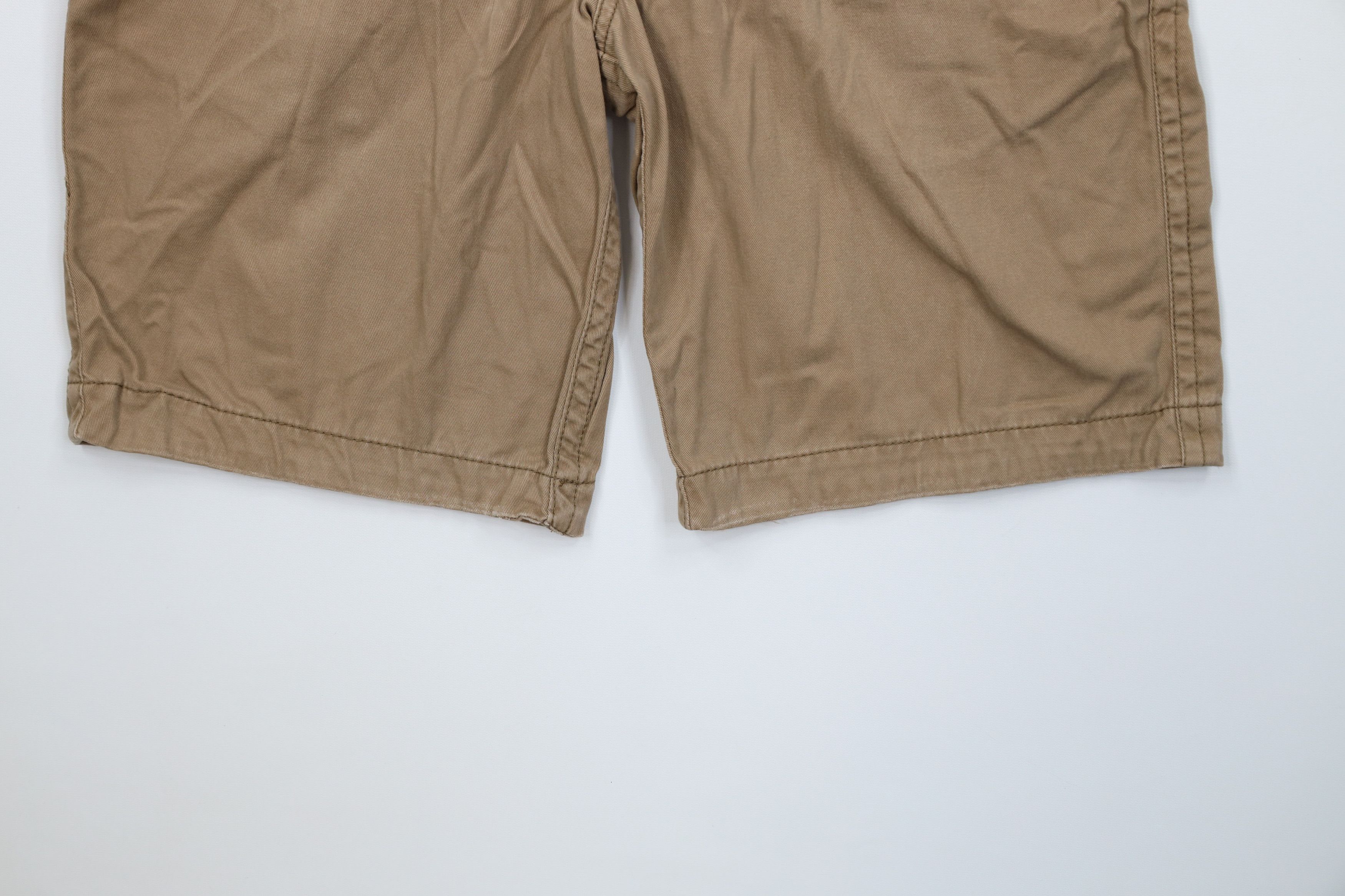 Aeropostale Vintage Y2K Aeropostale Front Heavyweight Chino Shorts Beige Size US 32 / EU 48 - 4 Thumbnail