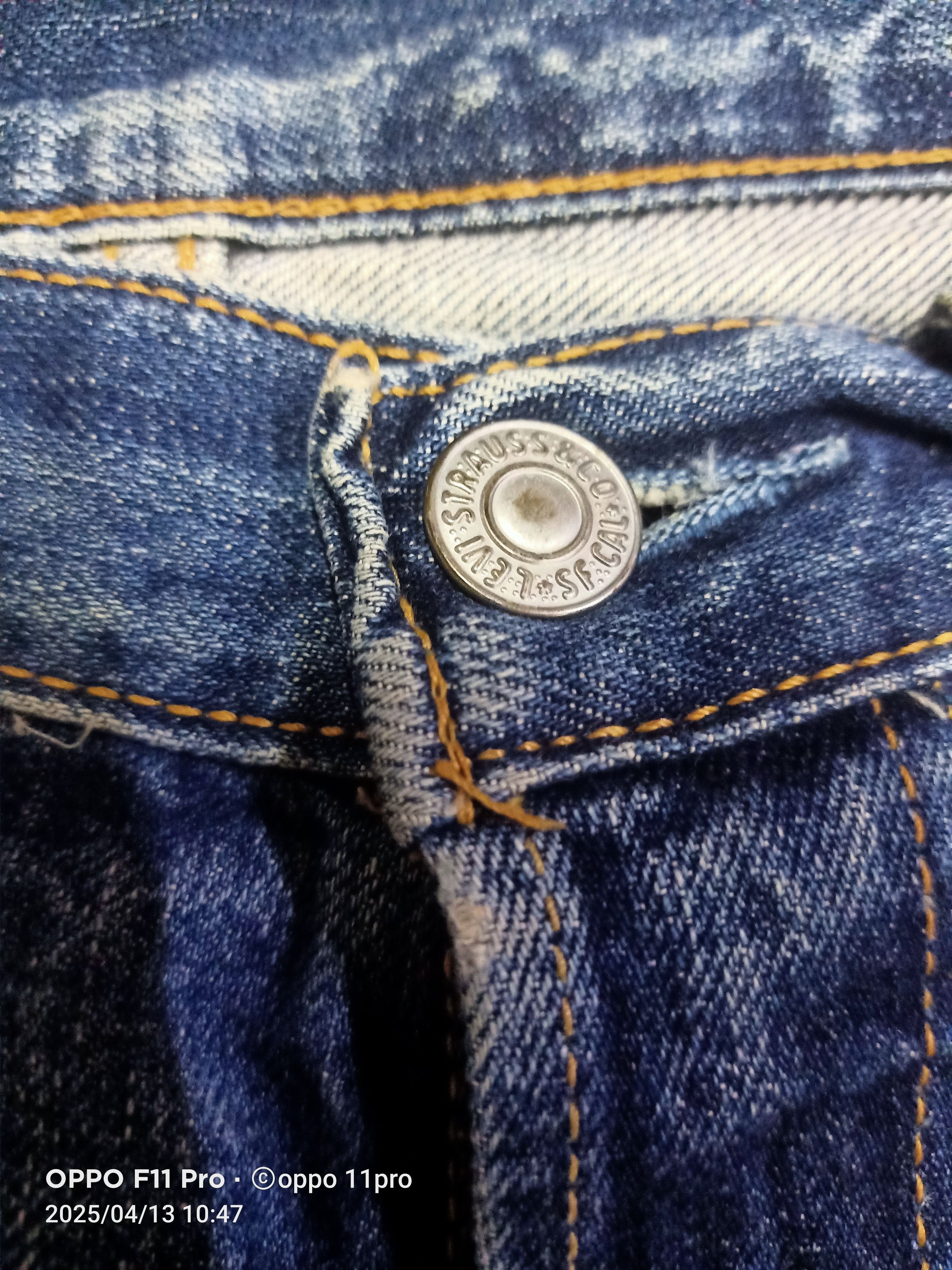 Levi's × Vintage Levis 501 Vtg Y2k Denim Vintage Distressdenim Mudwash Size US 28 / EU 44 - 5 Thumbnail