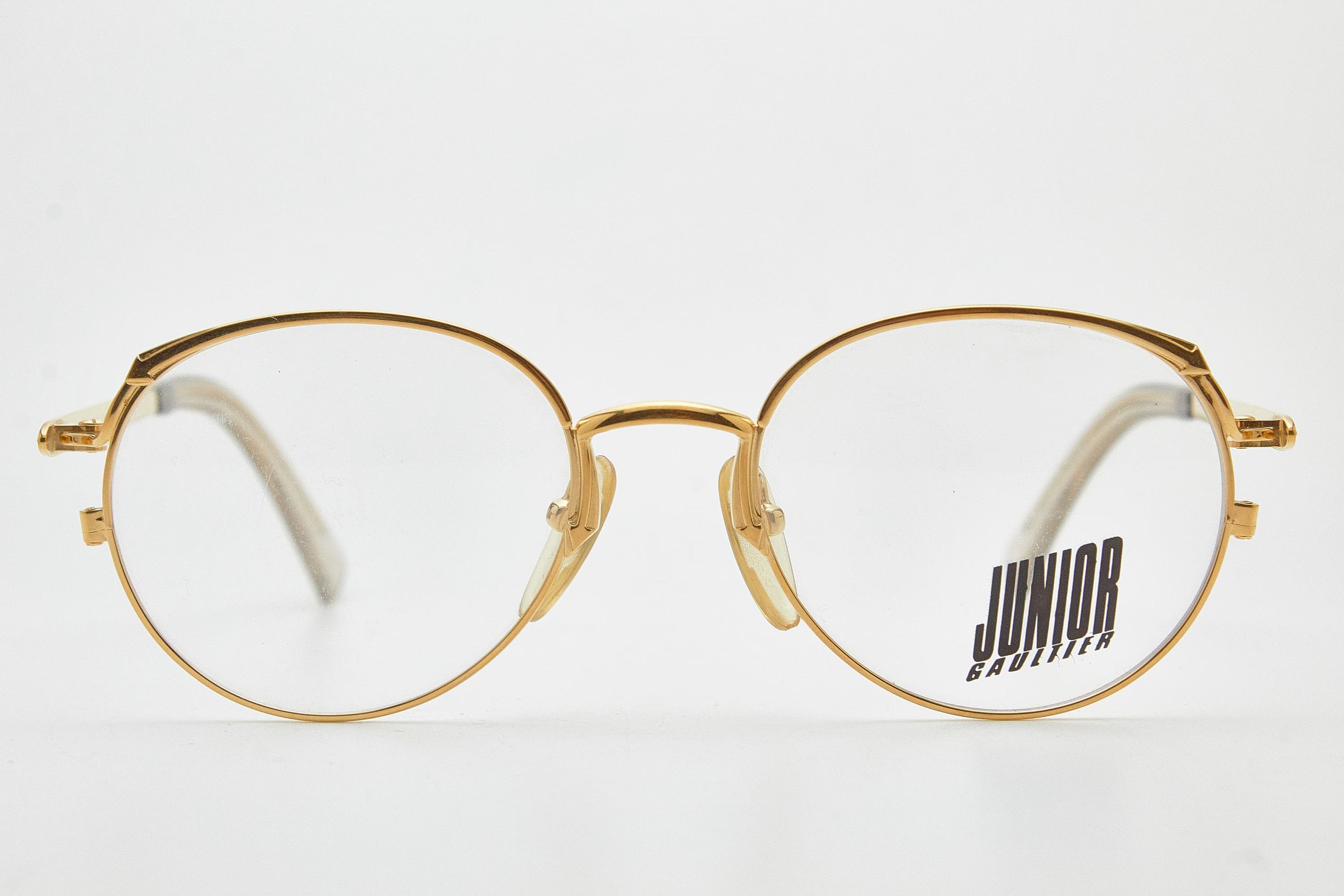 Jean Paul Gaultier Steampunk Goggles · Jean Paul Gaultier JPG 1990s Round Gold Size ONE SIZE - 3 Thumbnail