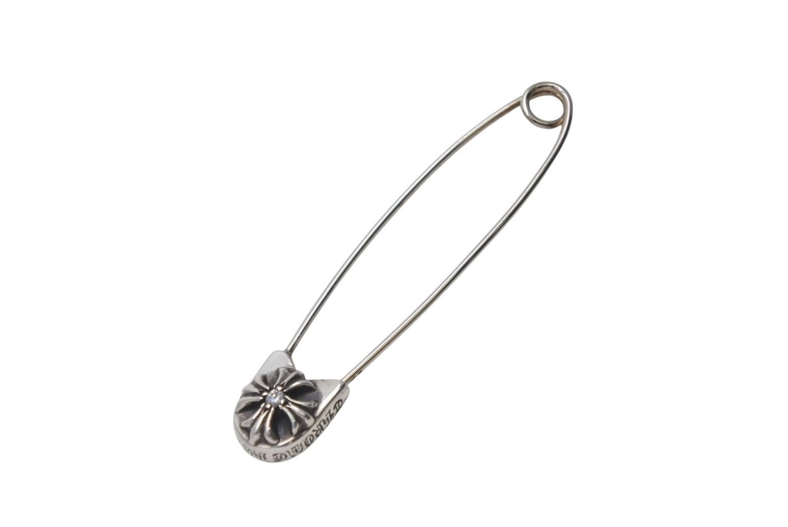 Chrome Hearts Chrome Hearts Diamond Safety Pin Size ONE SIZE - 1 Thumbnail