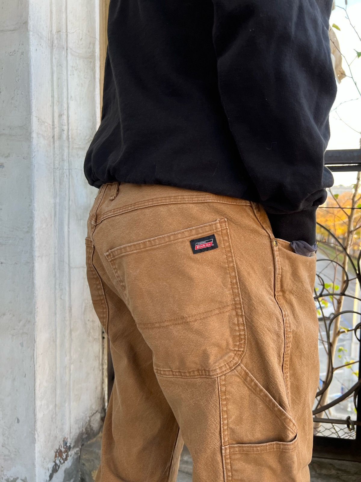 Dickies Vintage Y2K Dickies Faded Work Wear Pants 34x30 Size US 35 - 5 Thumbnail