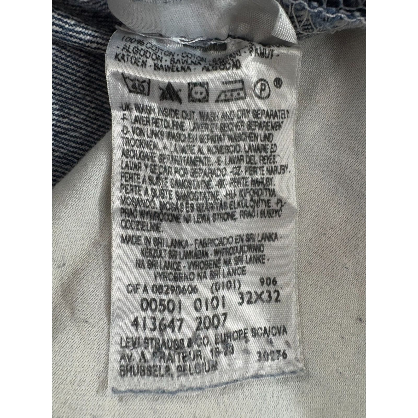 Kentucky Boy Tyler Kentucky Boy Tyler up cycled levis jeans size 32 32 Size US 32 / EU 48 - 4 Thumbnail