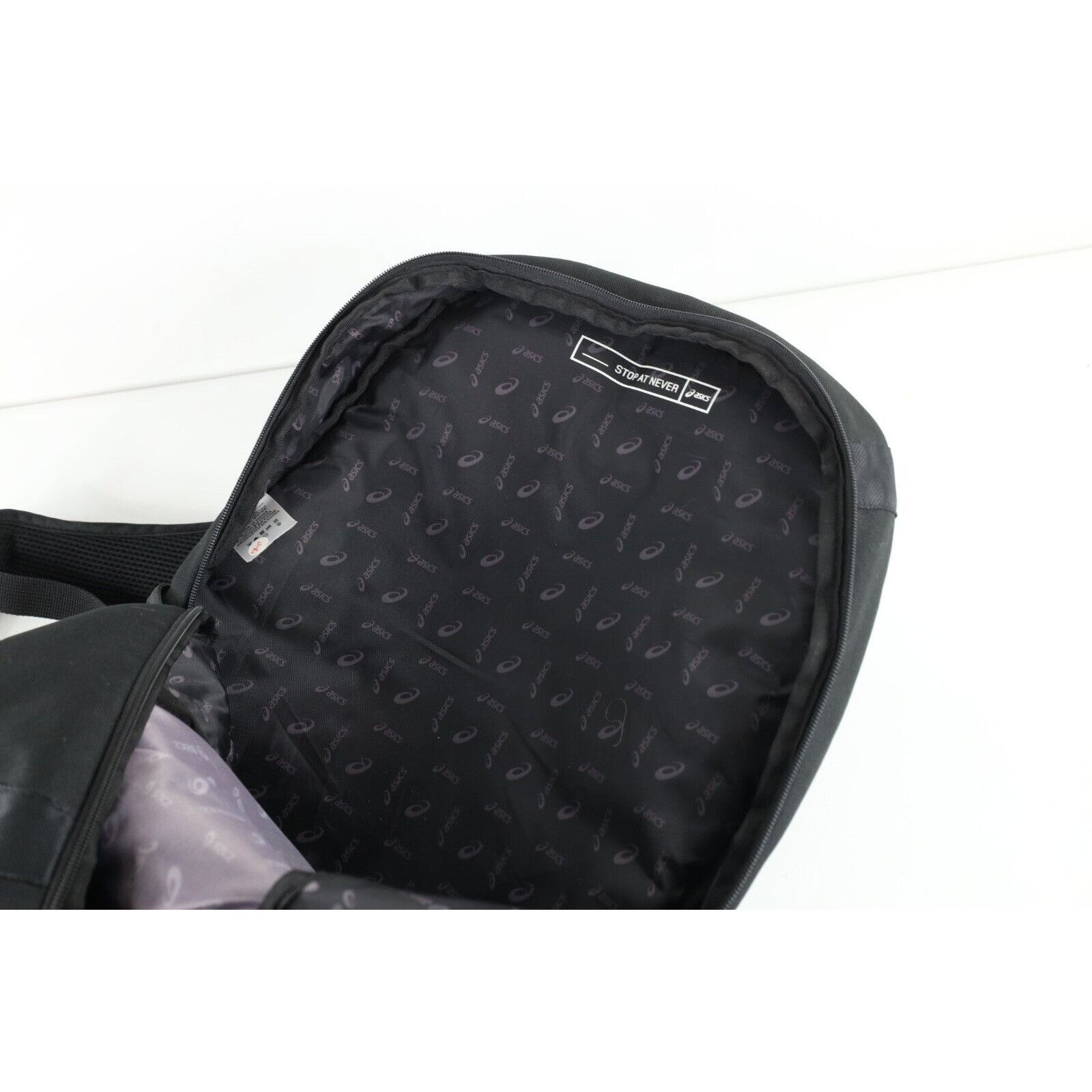 Asics × Vintage Vintage Asics Distressed Big Logo Backpack Book Bag Size ONE SIZE - 13 Thumbnail