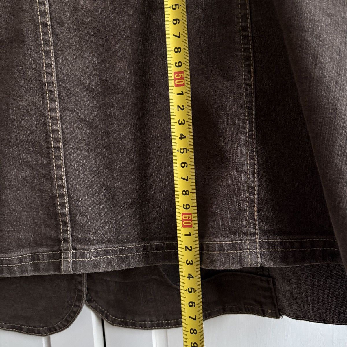 Vintage Vintage oversized denim jacket Size L / US 10 / IT 46 - 5 Thumbnail