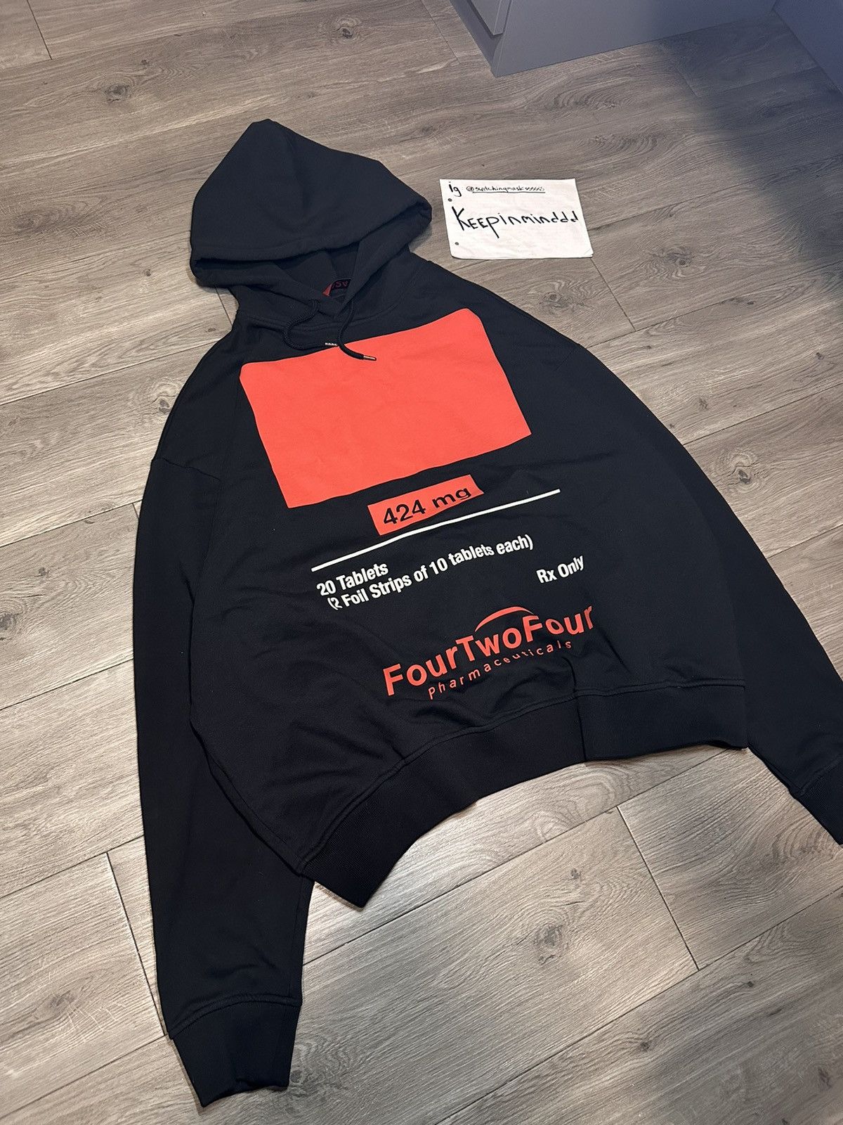 424 ☆ 424, Don't Ask Me 4 Shit Zip Up Hoodie | Grailed