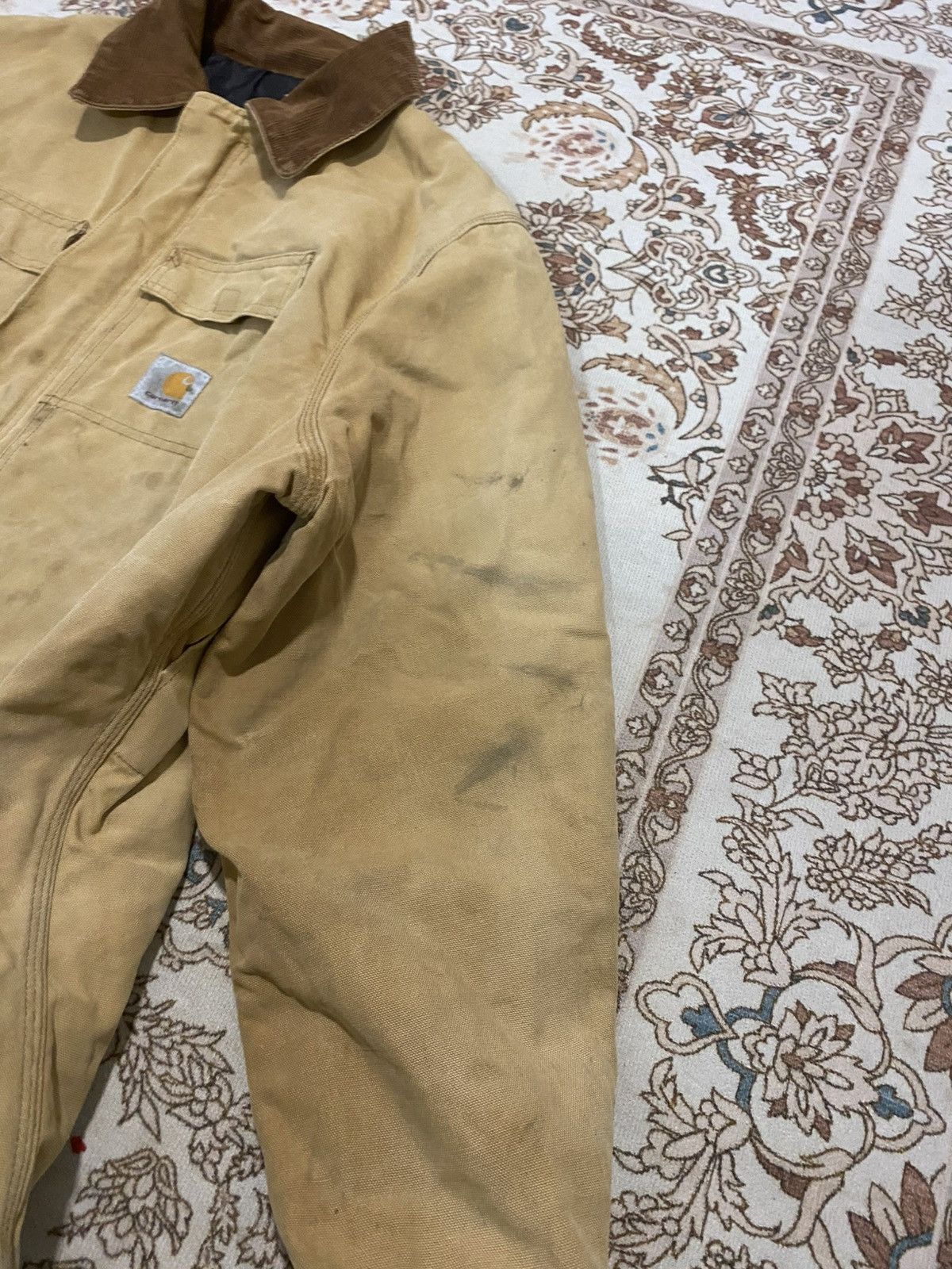 Carhartt × Vintage Carhartt Dirty Workwear Distress Jacket Size US XL / EU 56 / 4 - 6 Thumbnail
