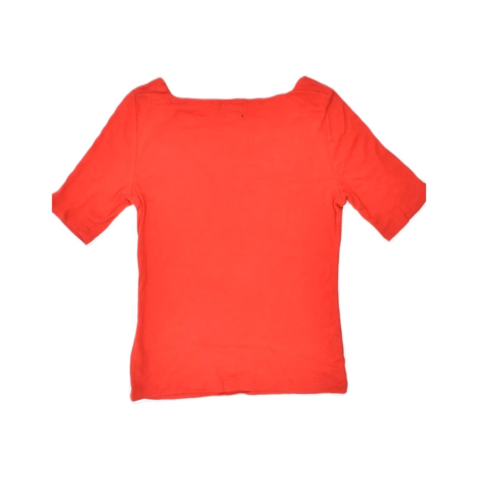 Chaps CHAPS Womens T-Shirt Top Red Cotton Medium UK 12 Size M / US 6-8 / IT 42-44 - 2 Thumbnail