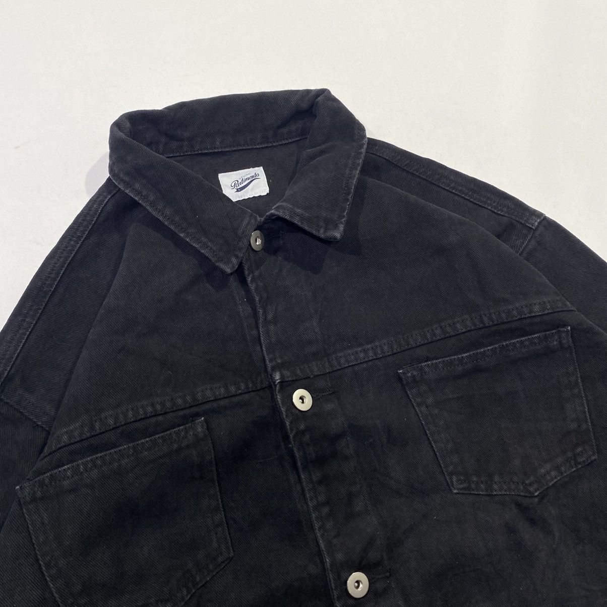 Japanese Brand Partimento Denim Trucker Jacket Jeans Size US L / EU 52-54 / 3 - 2 Thumbnail