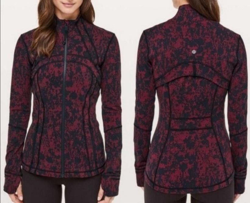 Lululemon Lululemon Scatter Blossom Garnet Define Jacket Size S / US 4 / IT 40 - 12 Thumbnail